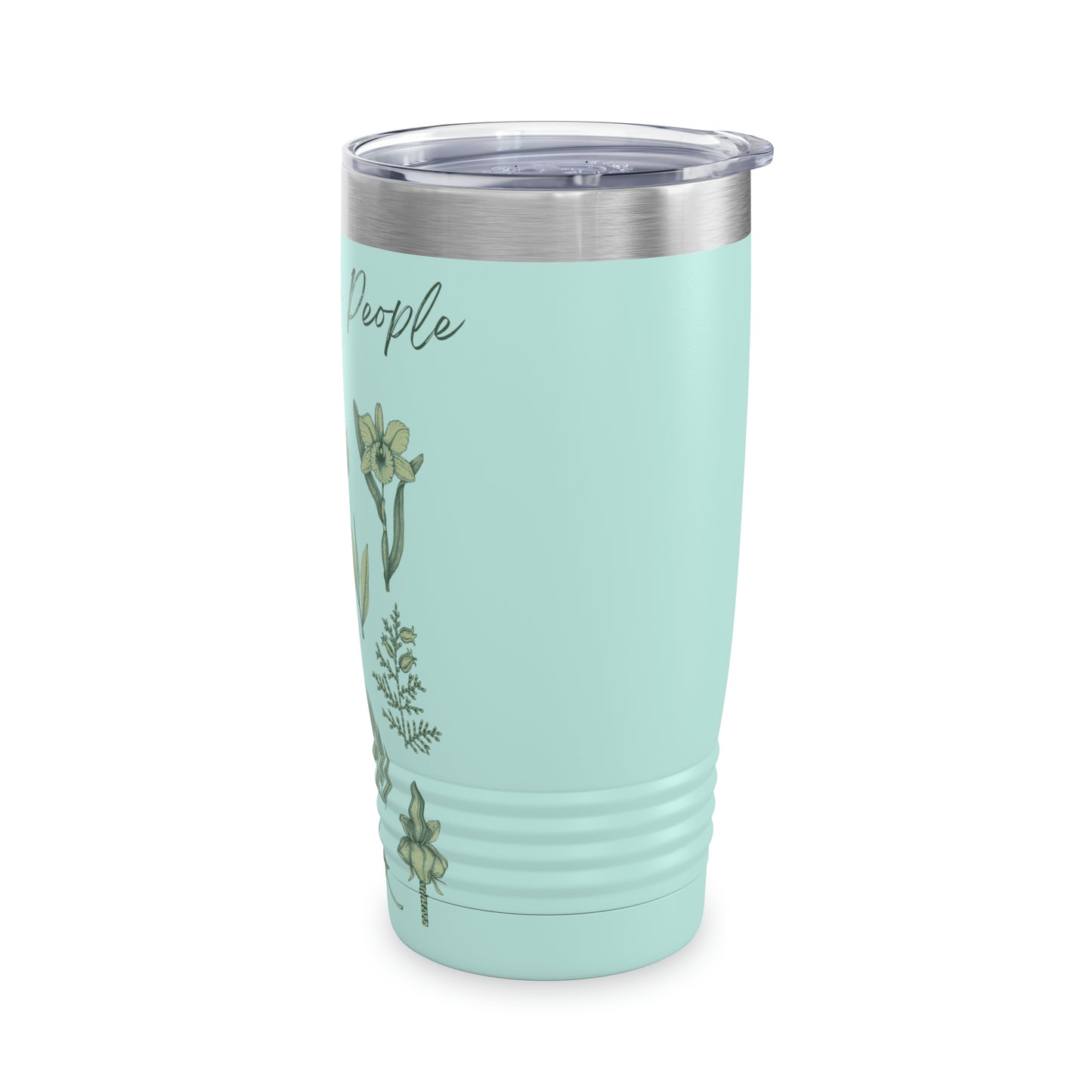 Plants Over People Ringneck Tumbler, 20oz