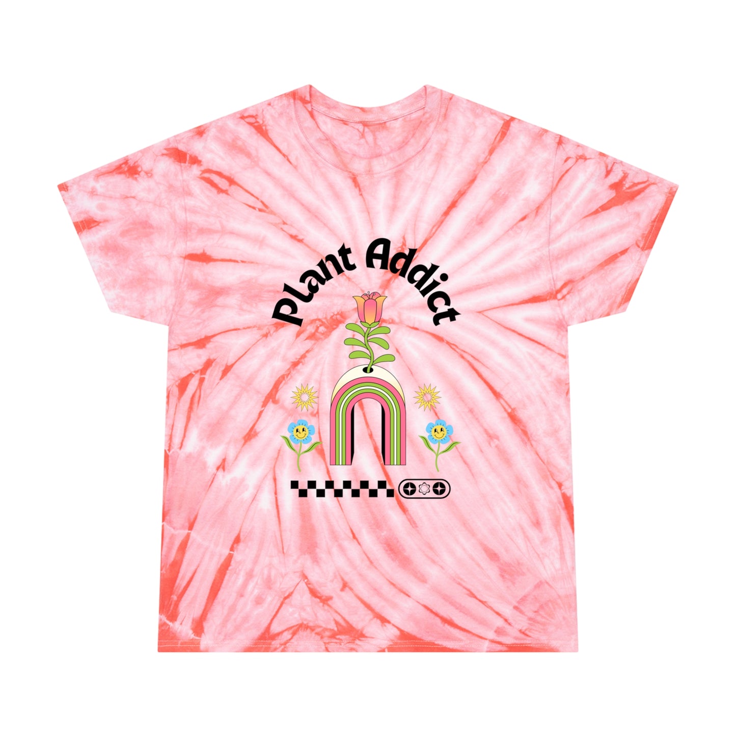 Plant Addict Tie-Dye Tee, Cyclone