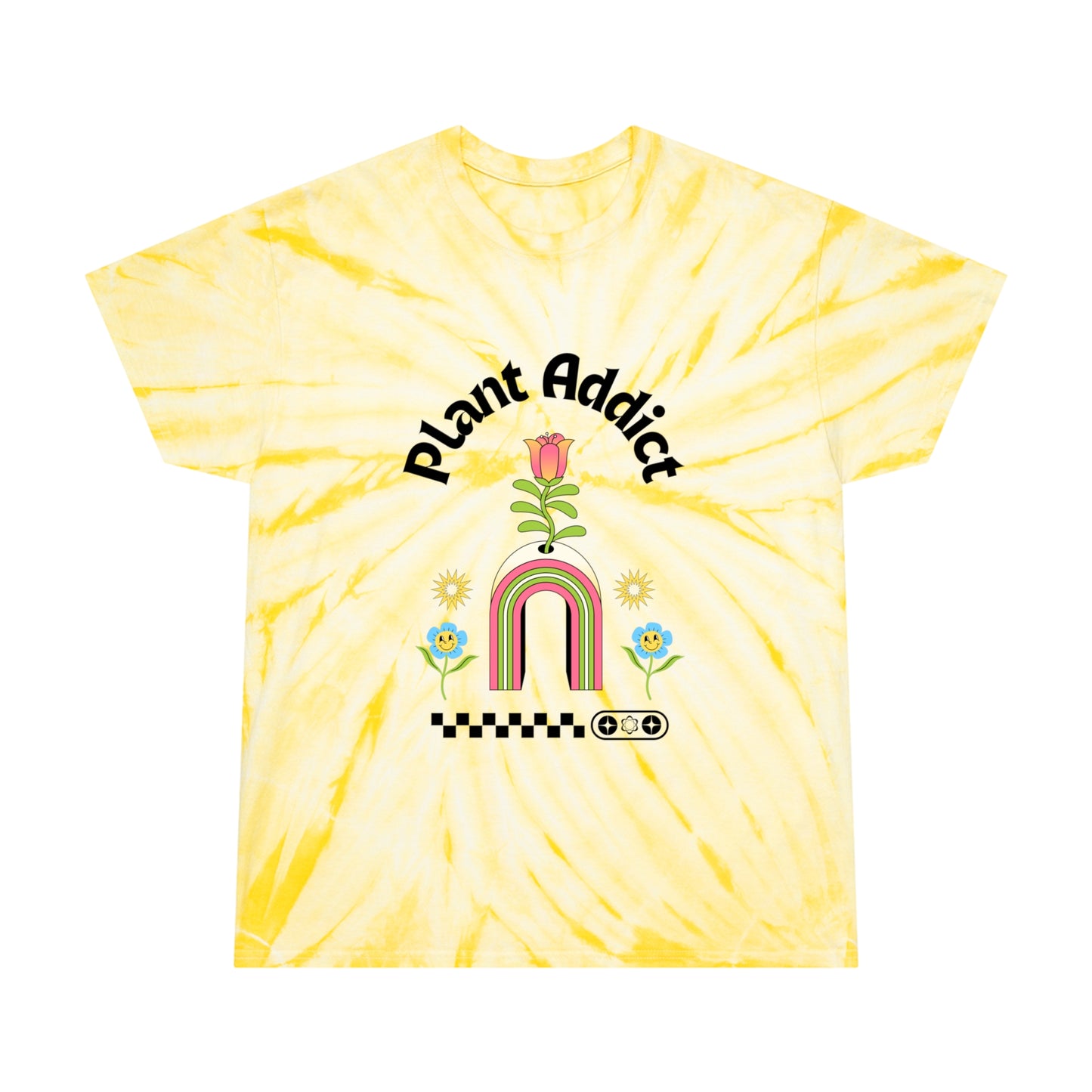 Plant Addict Tie-Dye Tee, Cyclone