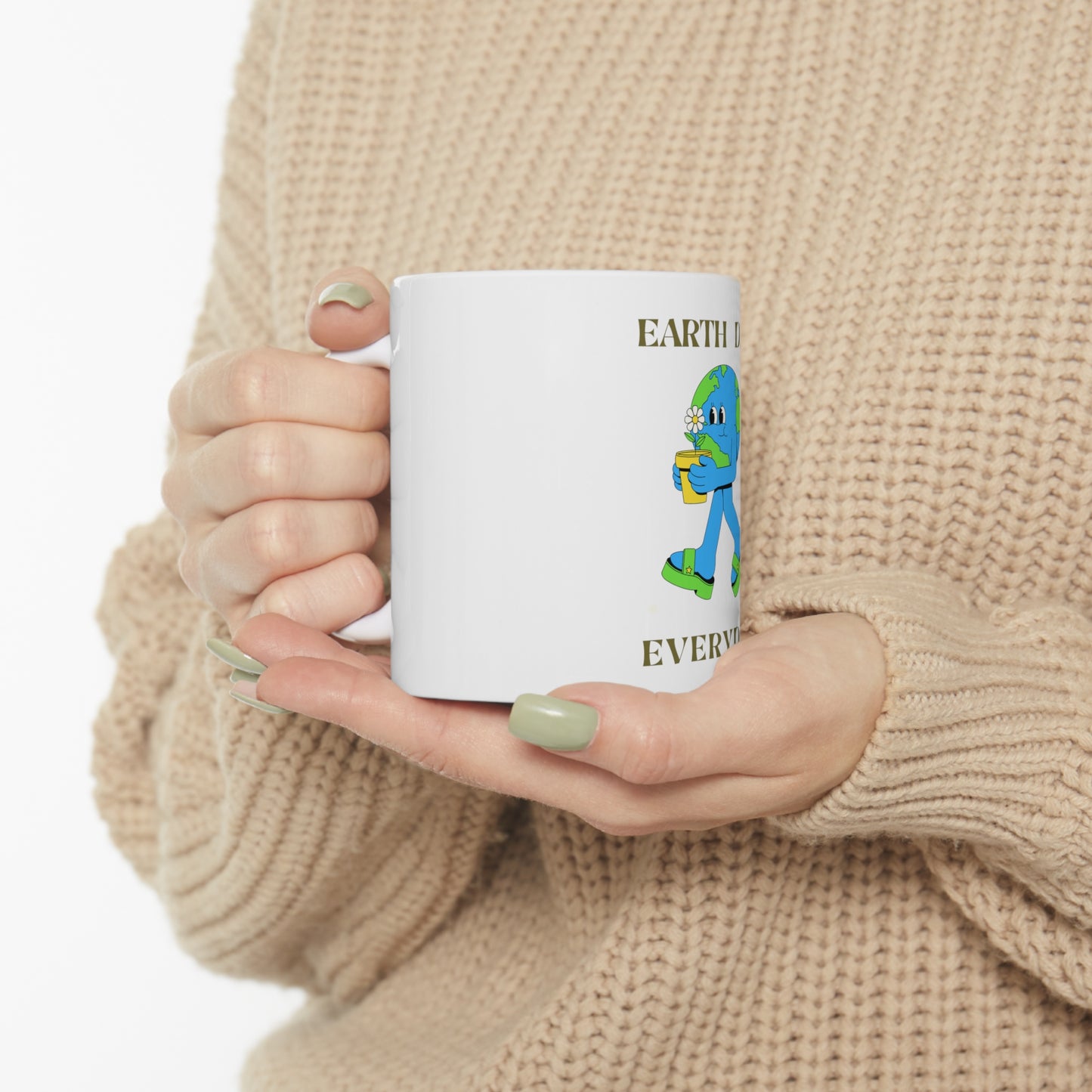 Earth Day Everyday Ceramic Mug