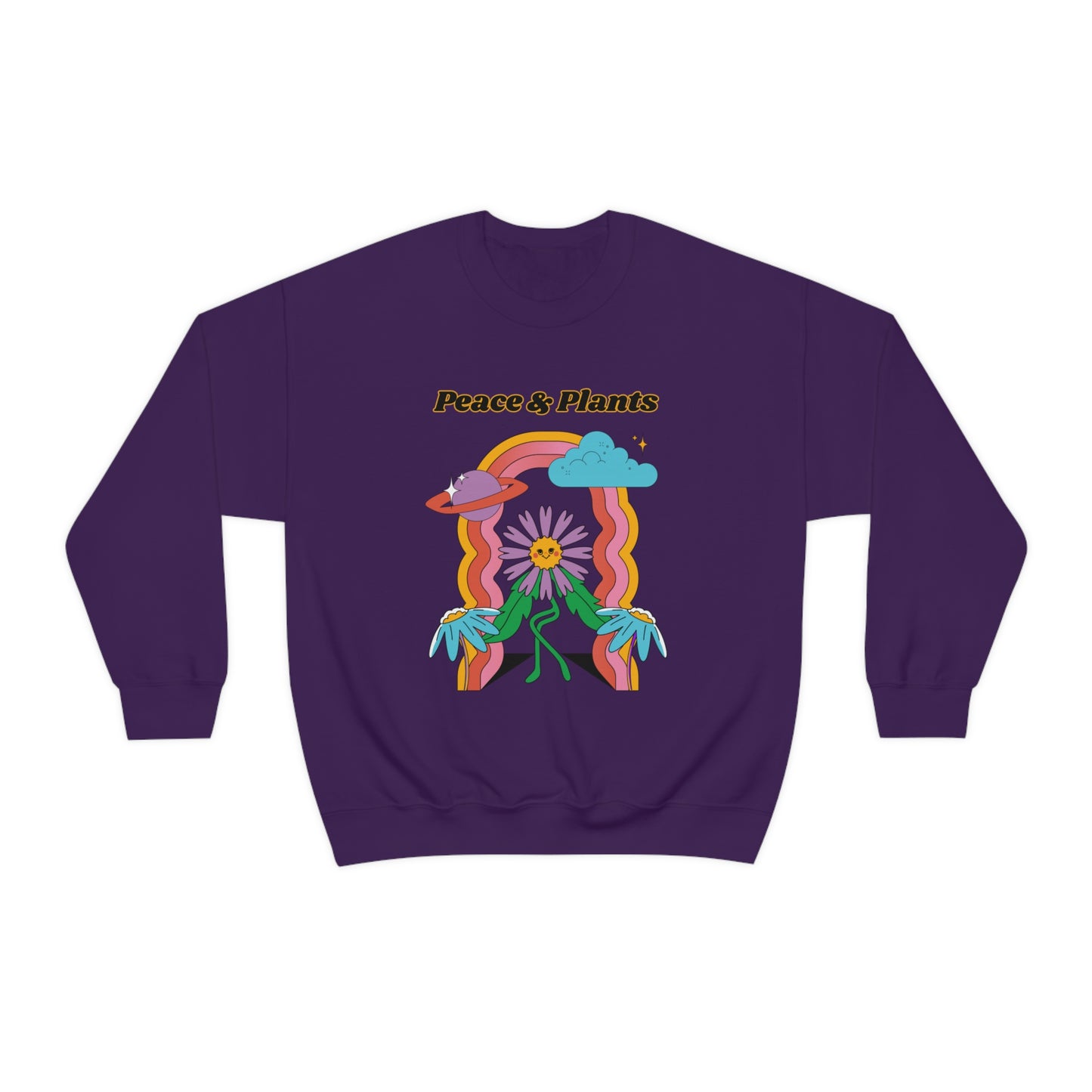 Peace & Plants Unisex Crewneck