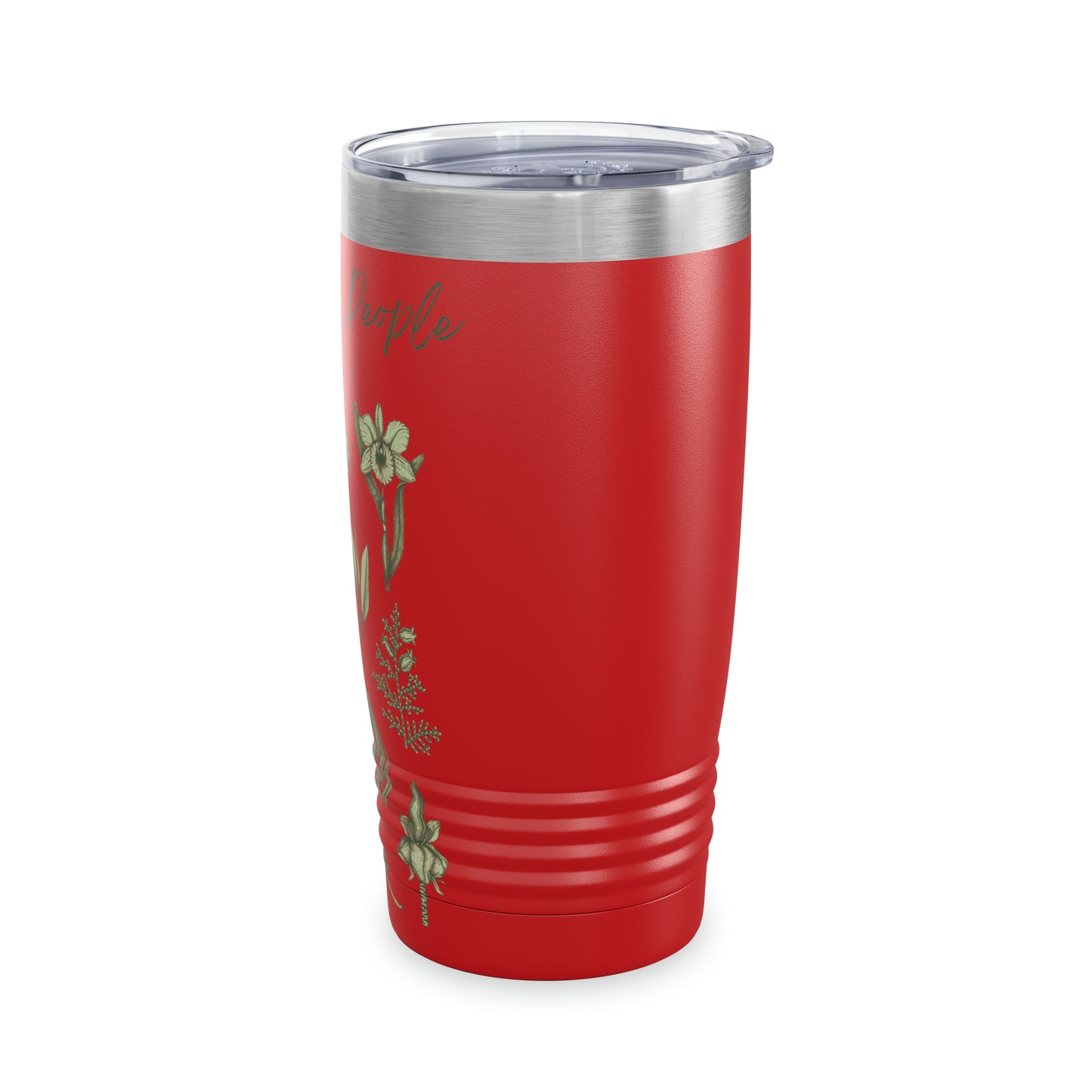 Plants Over People Ringneck Tumbler, 20oz