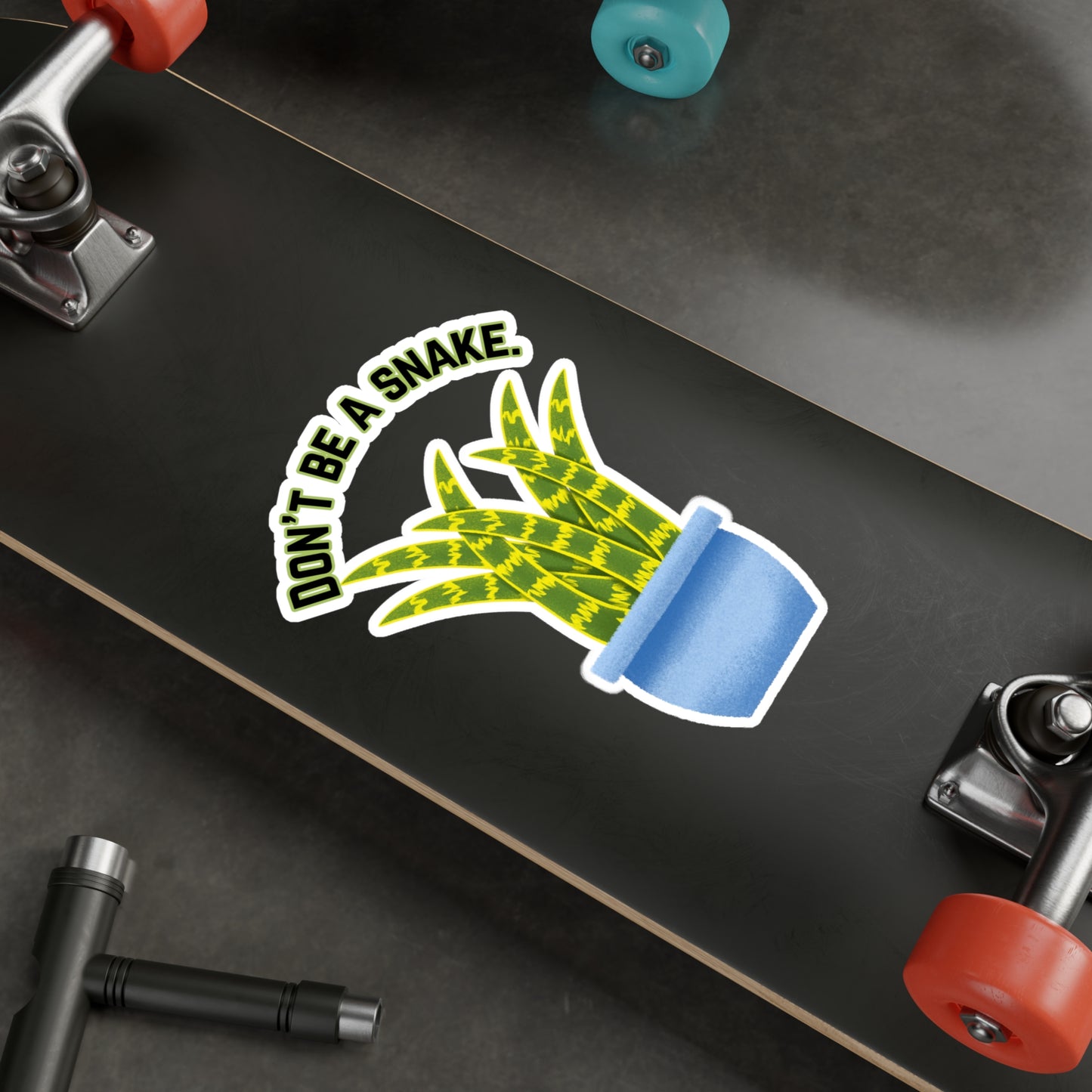 Don't Be A Snake Vinyl Decals
