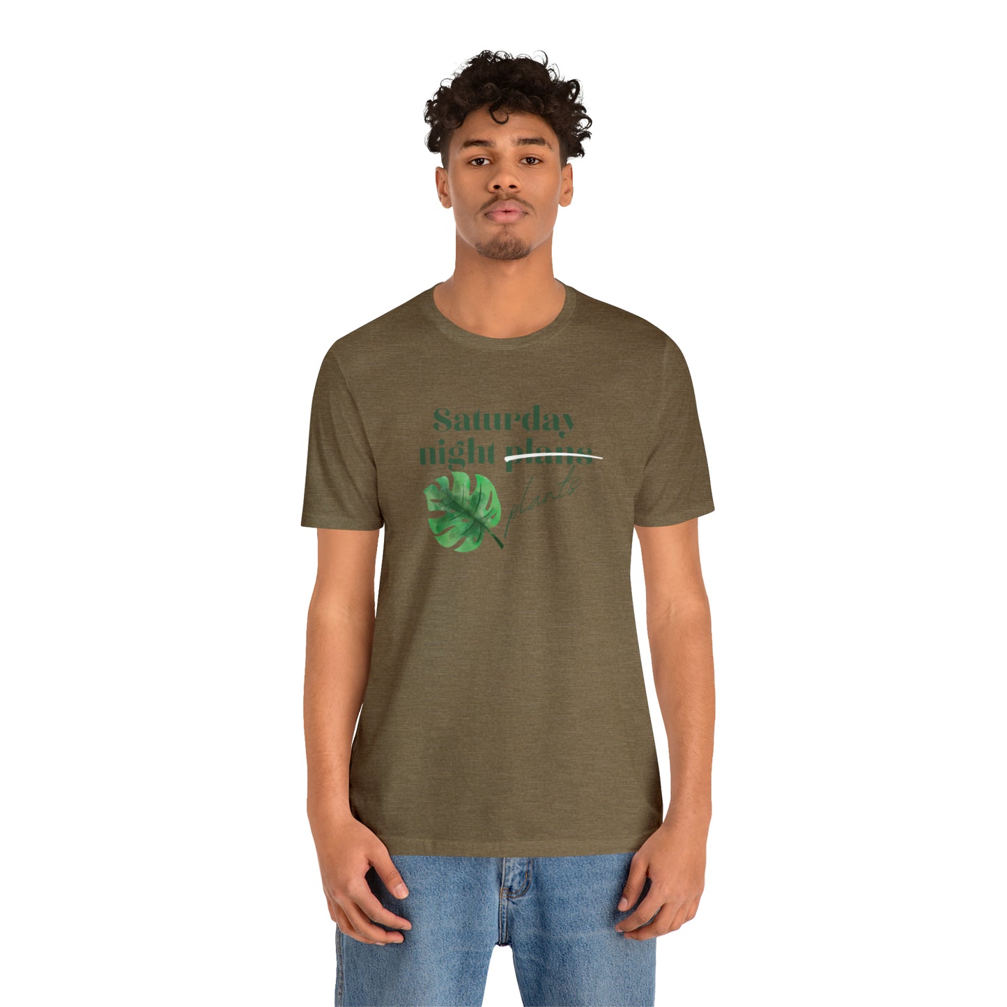 Saturday Night Plants Unisex Jersey Short Sleeve