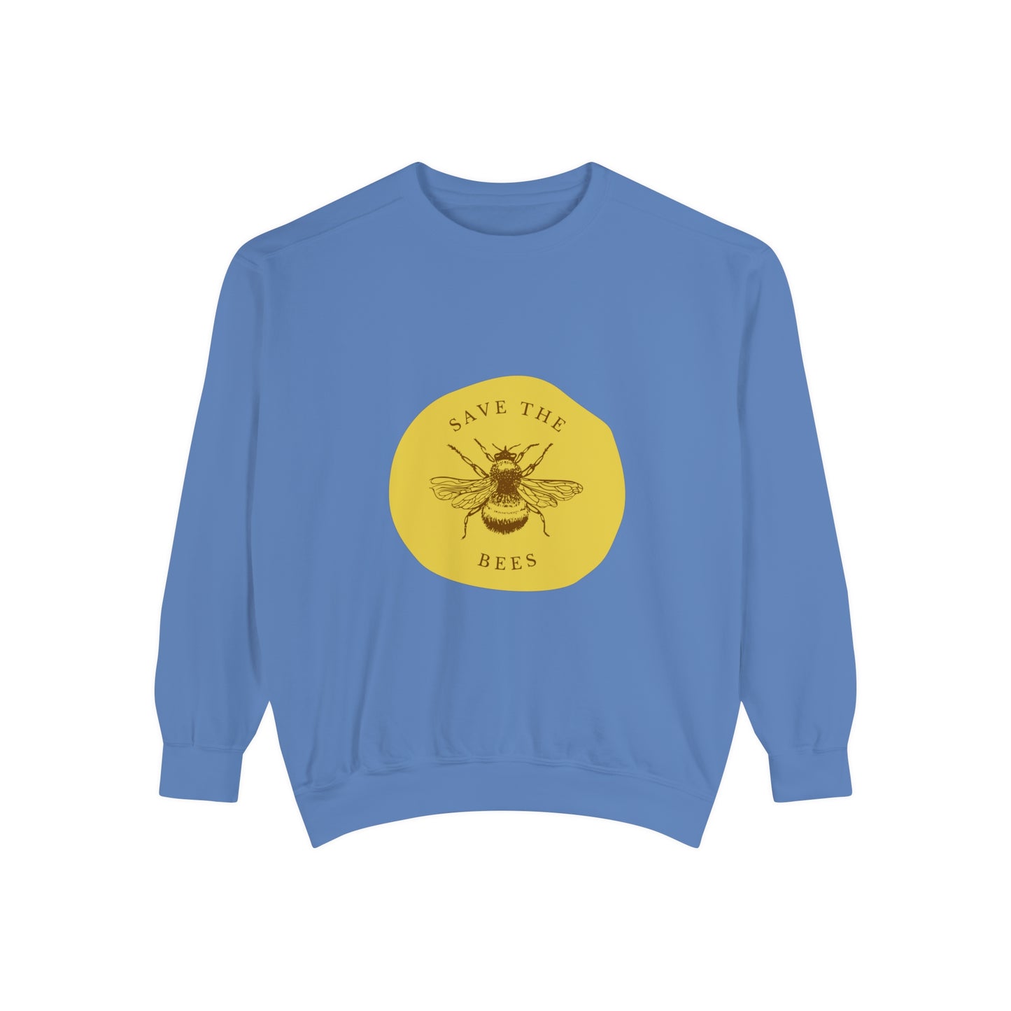 Save The Bees Unisex Garment-Dyed Sweatshirt