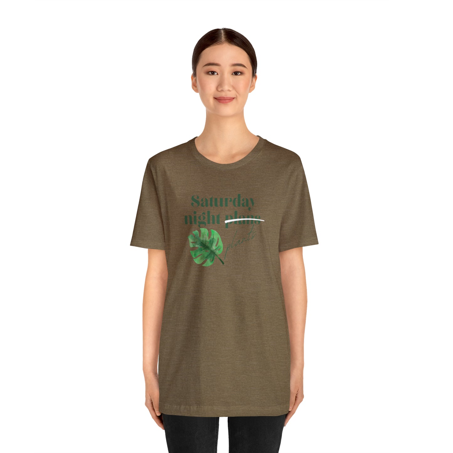 Saturday Night Plants Unisex Jersey Short Sleeve