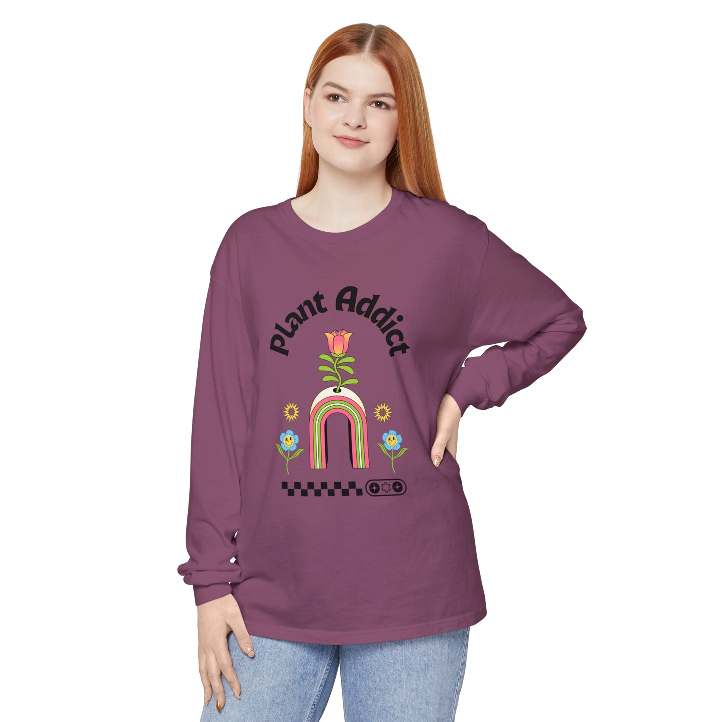 Plant Addict Garment-dyed Long Sleeve