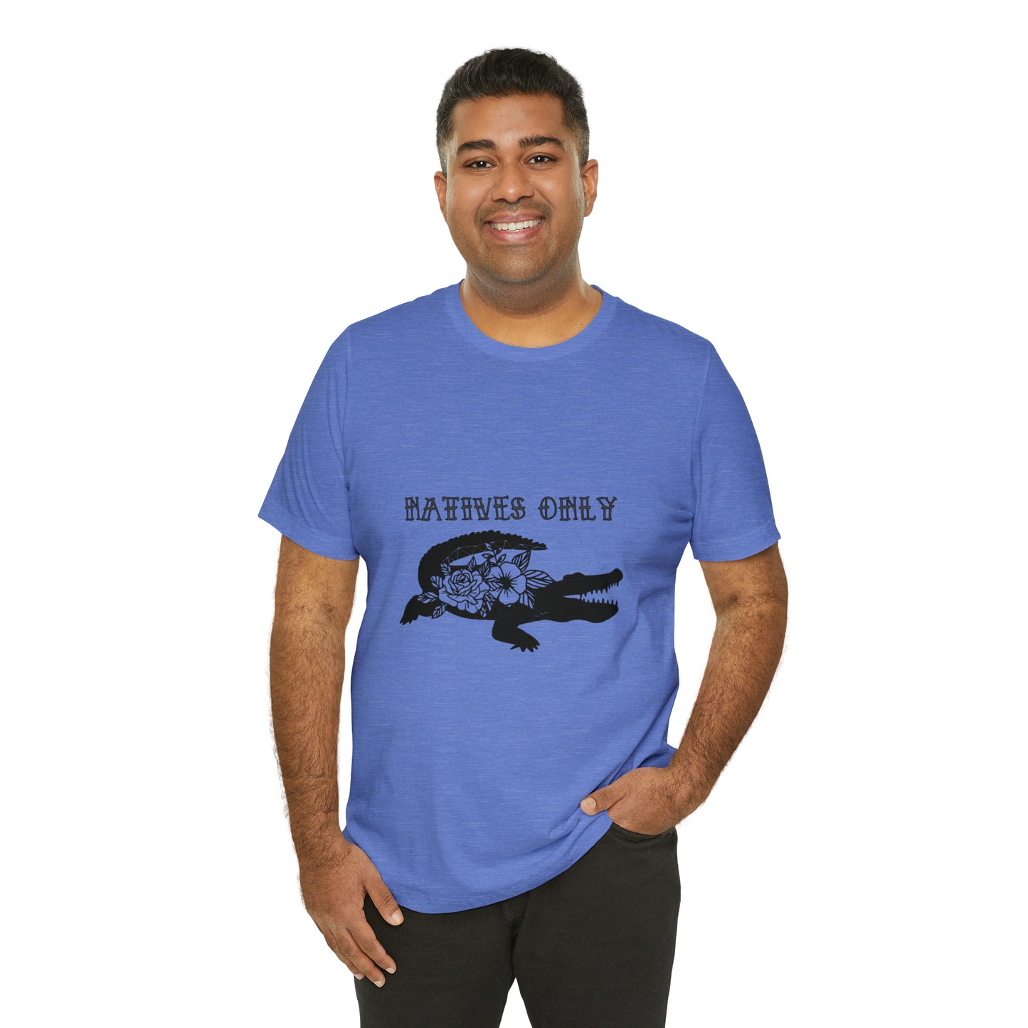 Natives Only Alligator Unisex Jersey Tee