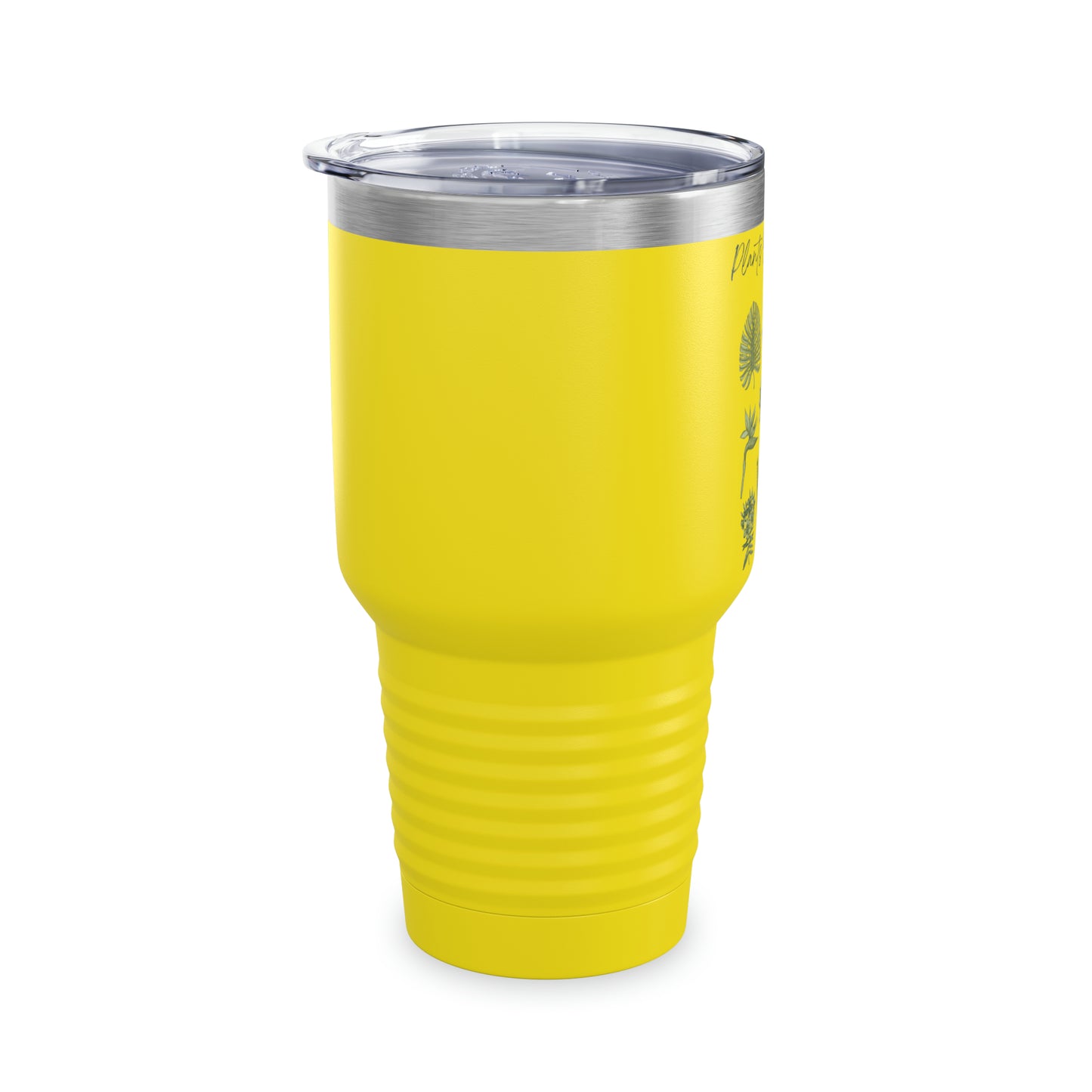 Plants Over People Ringneck Tumbler, 30oz