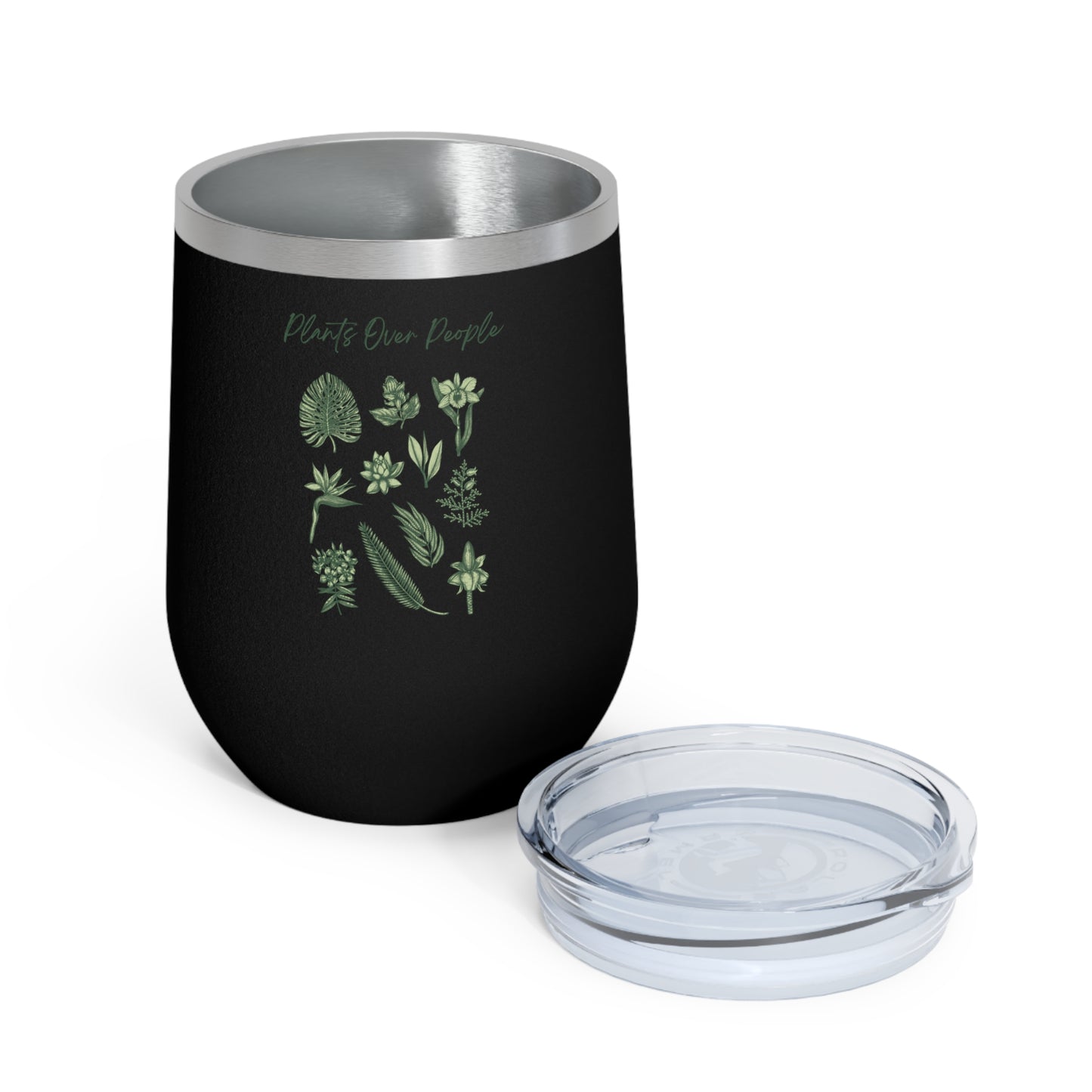 Plants Over People Insulated Wine Tumbler