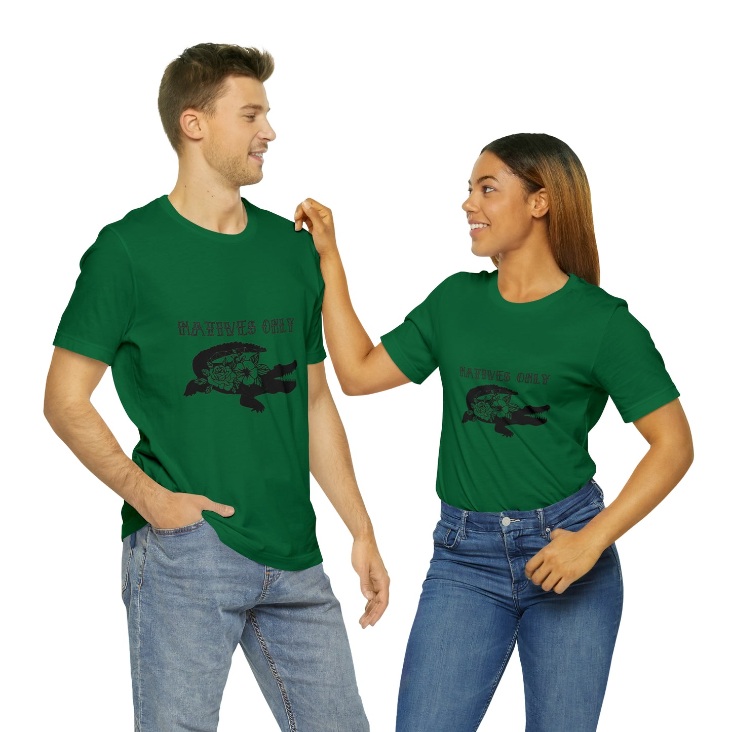 Natives Only Alligator Unisex Jersey Tee