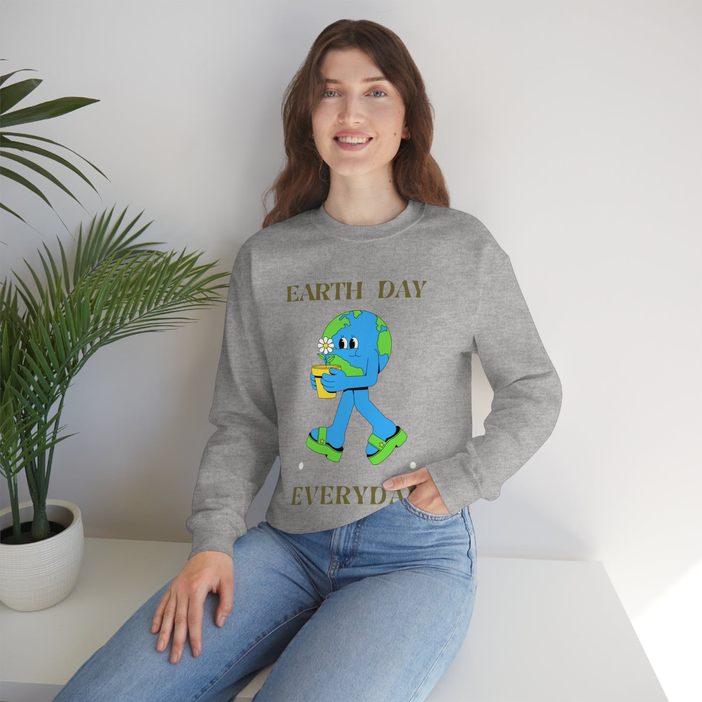 Earth Day Everyday Unisex Crewneck