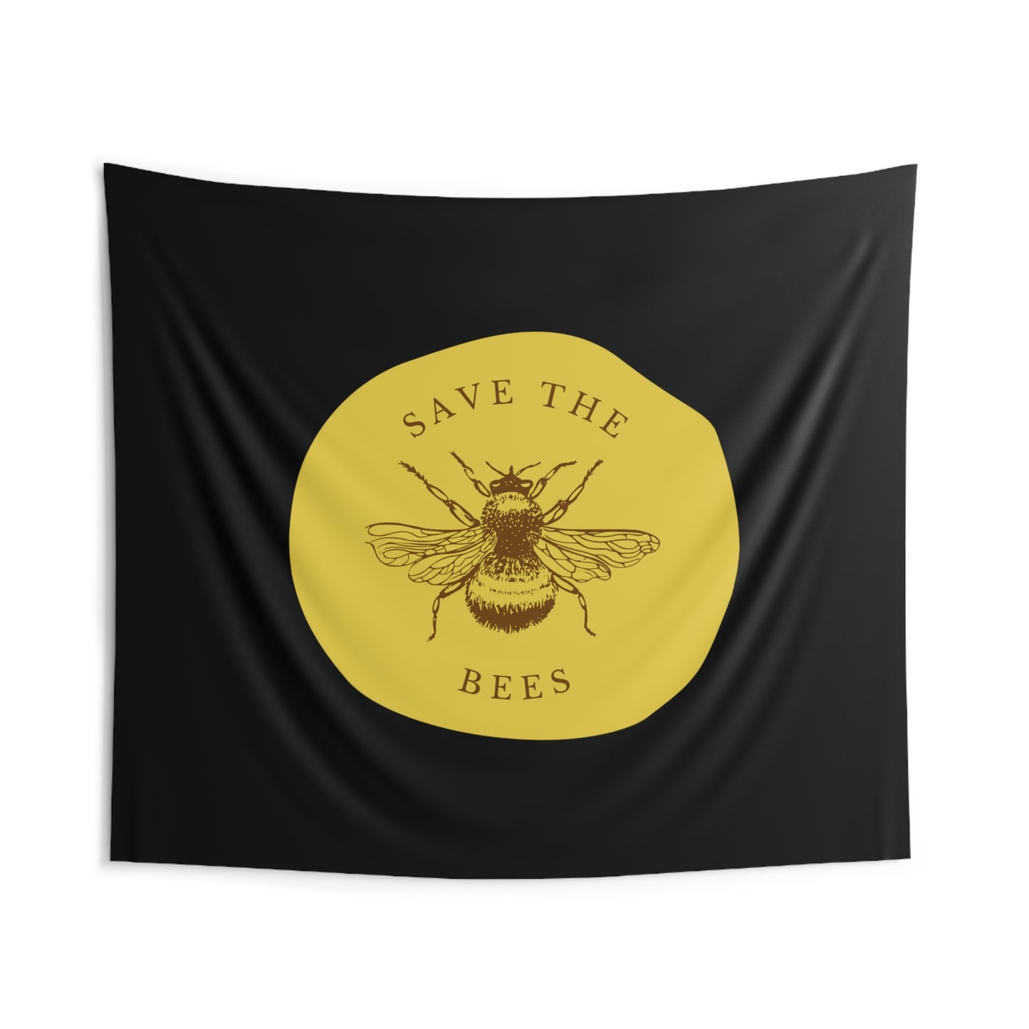 Save The Bees Indoor Wall Tapestries