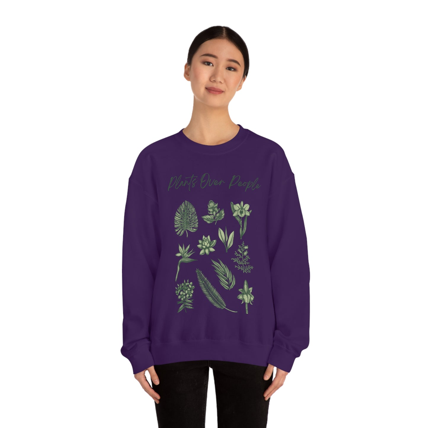 Plants Over People Unisex Crewneck