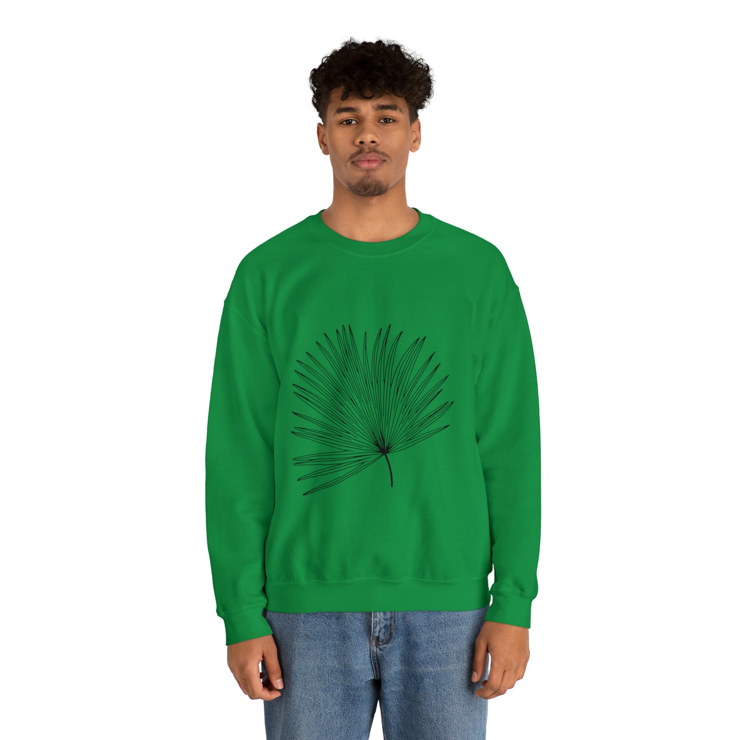 Palm Leaf Unisex Crewneck Sweatshirt