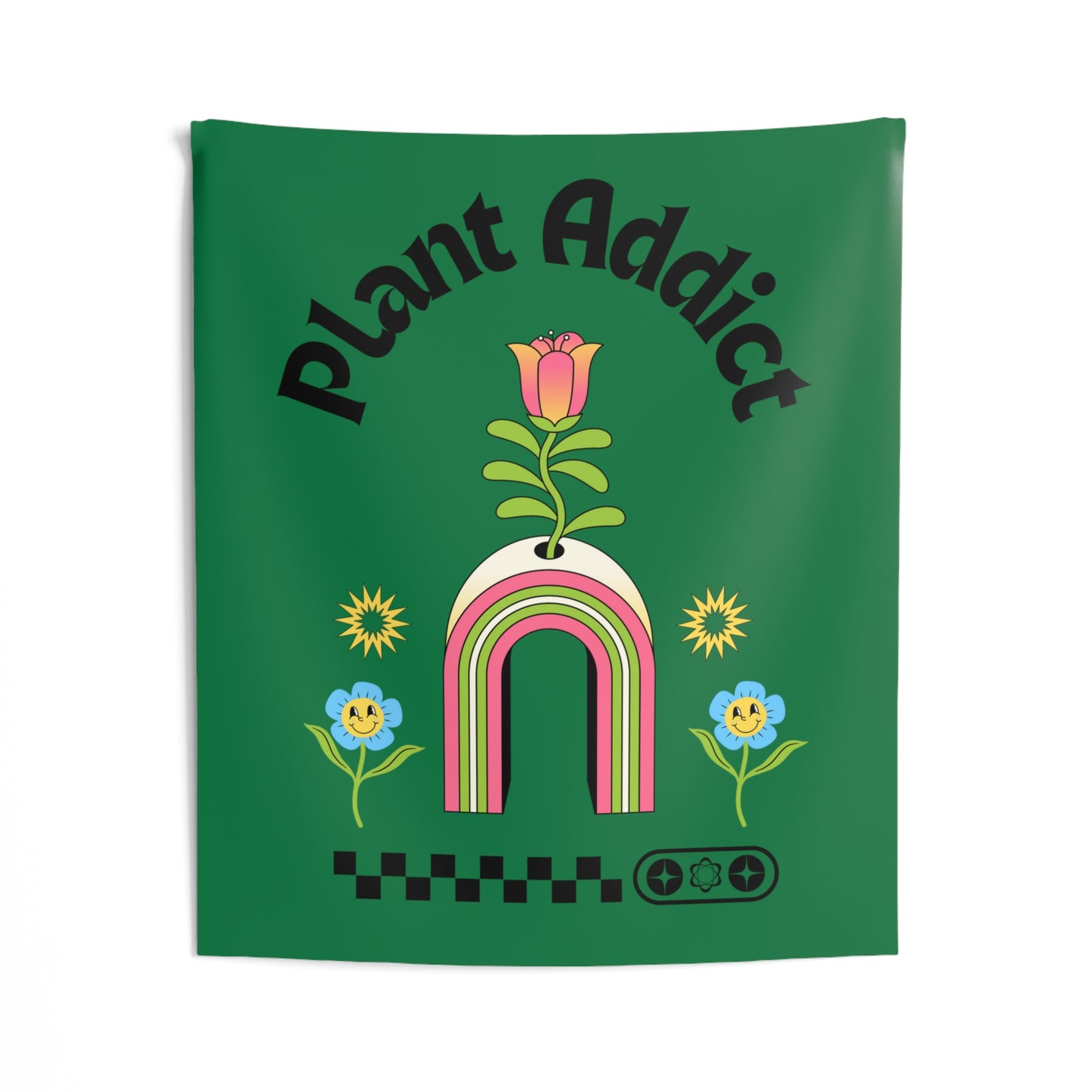 Plant Addict Indoor Wall Tapestries