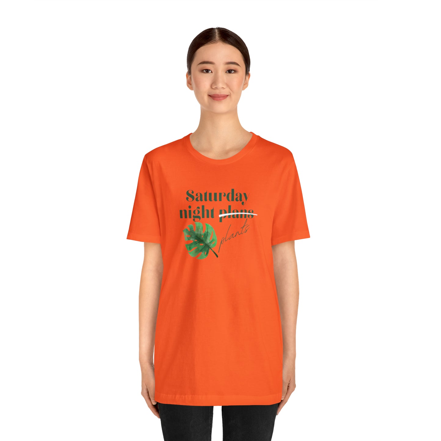 Saturday Night Plants Unisex Jersey Short Sleeve