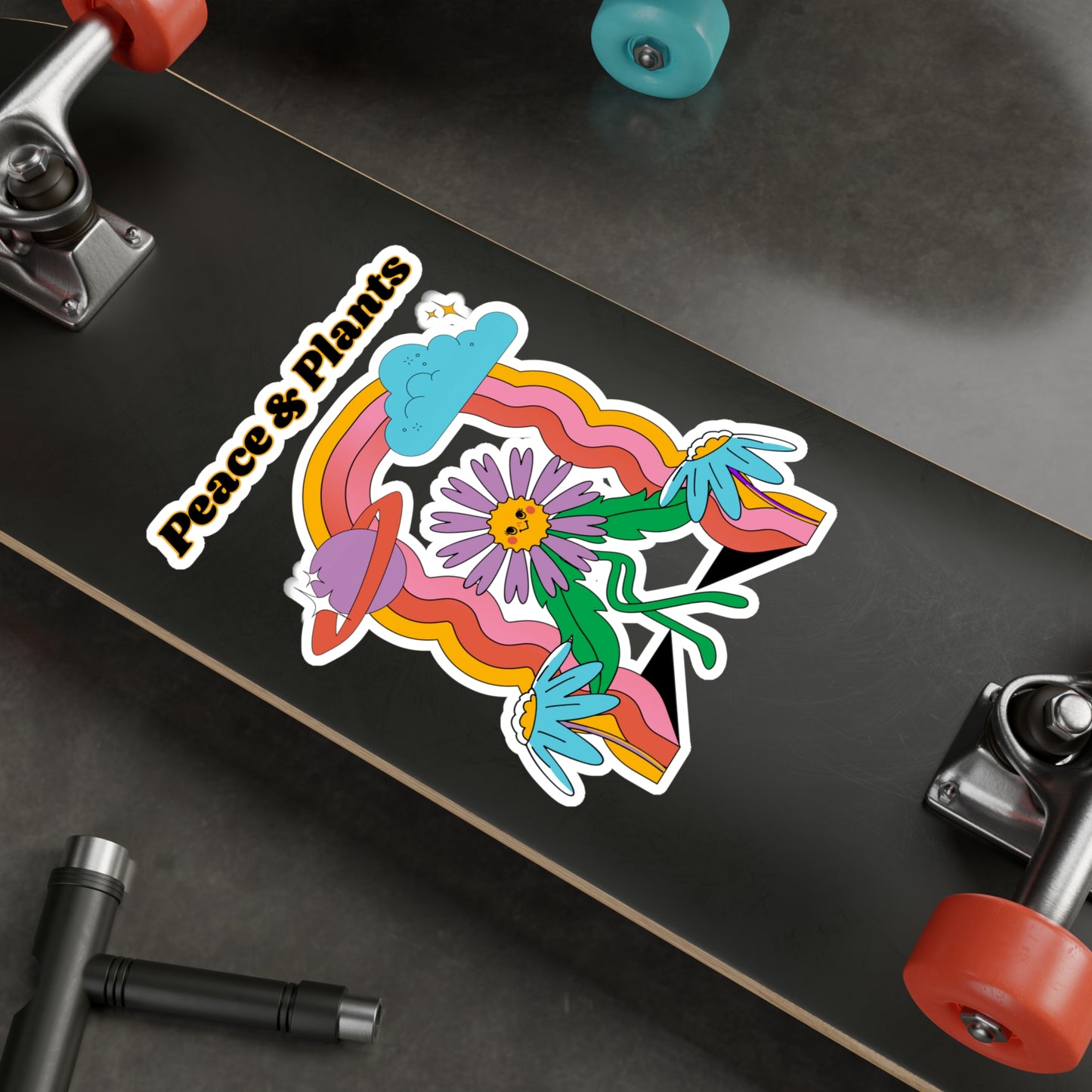 Peace & Plants Vinyl Decals