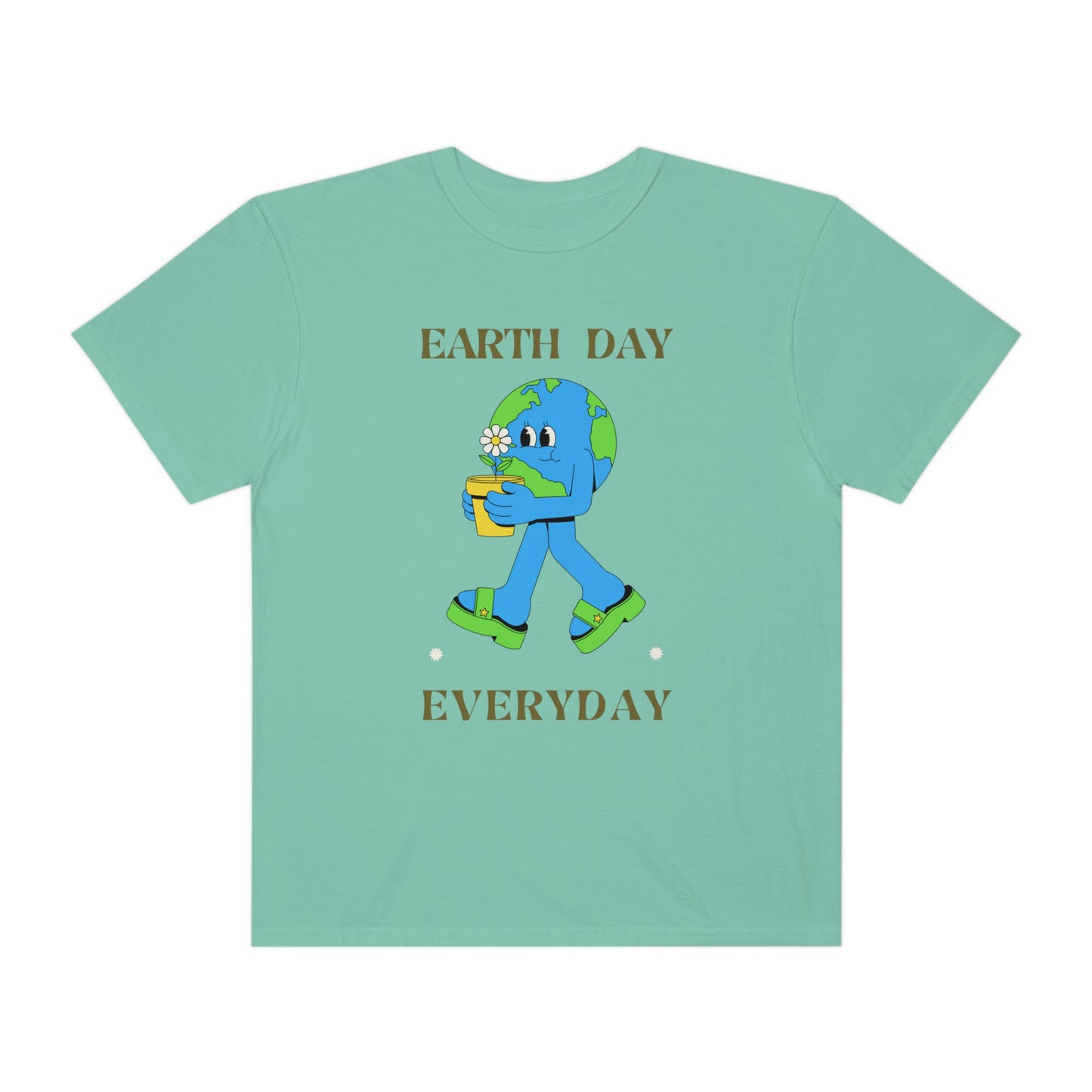 Earth Day Everyday Unisex Garment-Dyed T-shirt