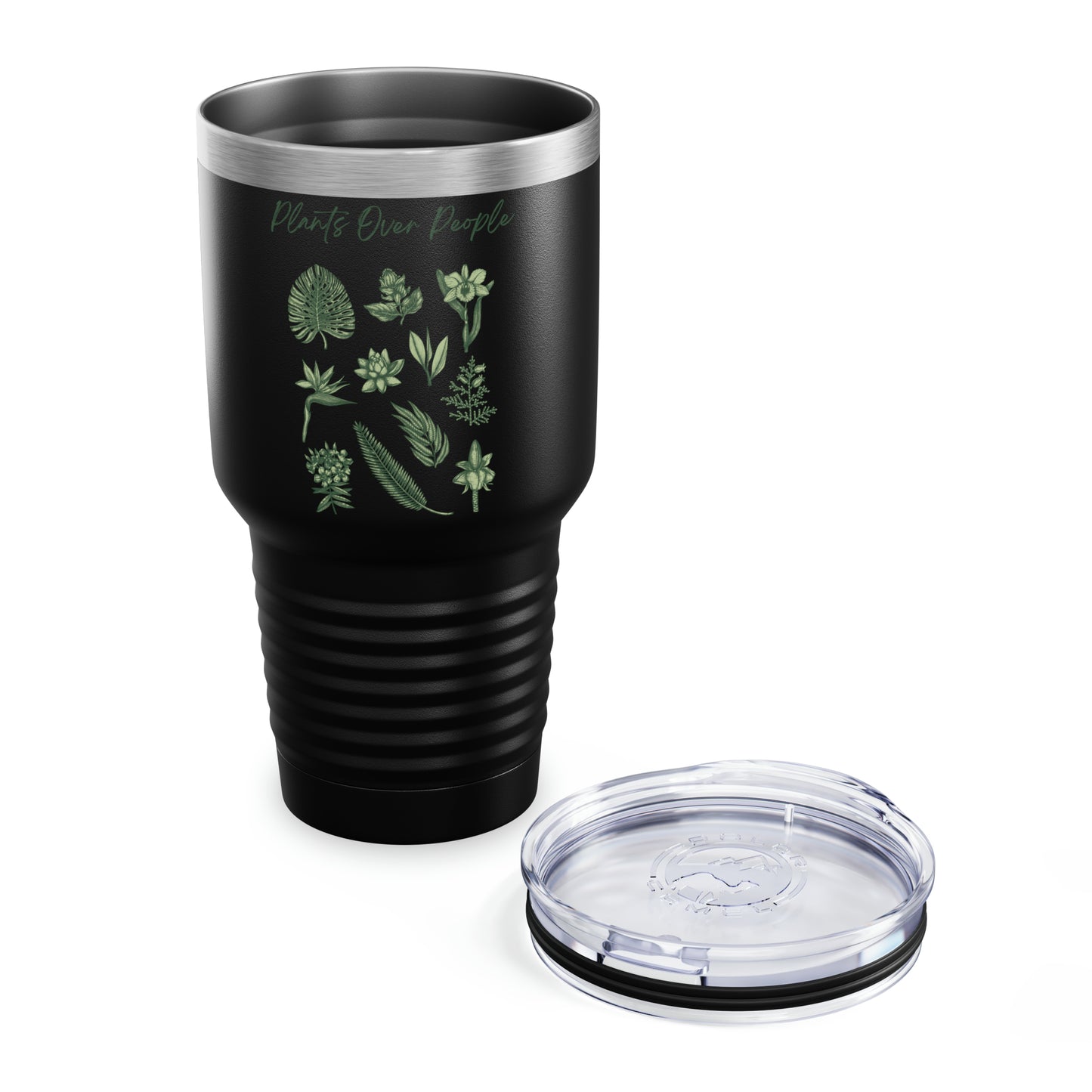 Plants Over People Ringneck Tumbler, 30oz