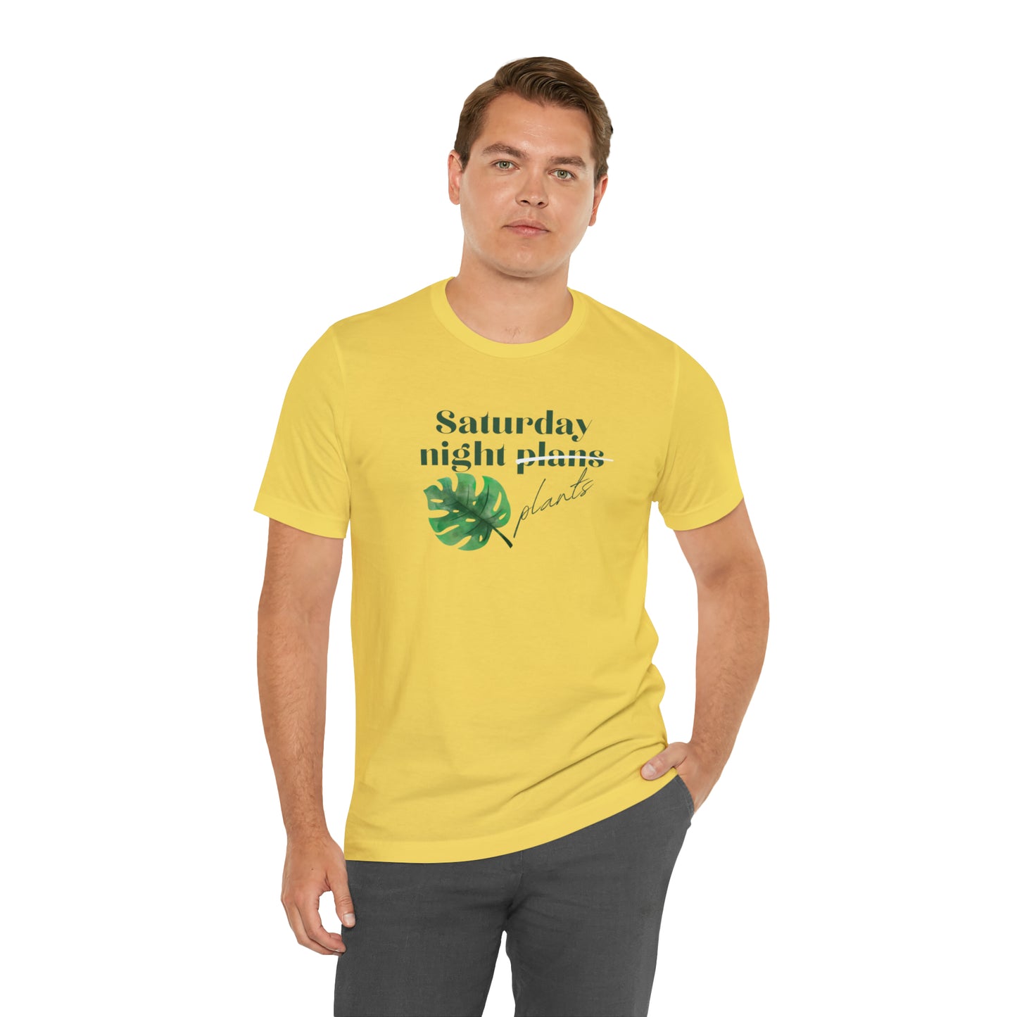 Saturday Night Plants Unisex Jersey Short Sleeve