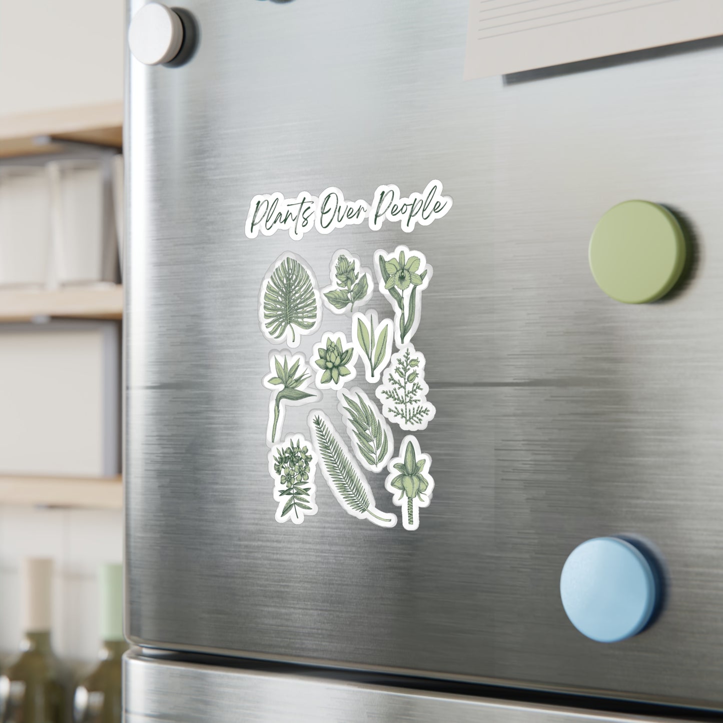 Plants Over People Vinyl Decals