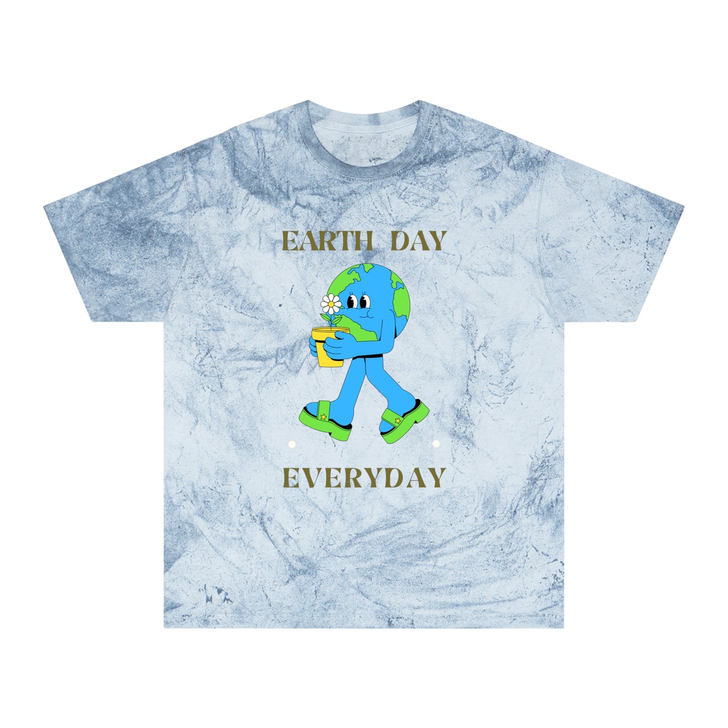 Earth Day Everyday Unisex Color Blast T-Shirt