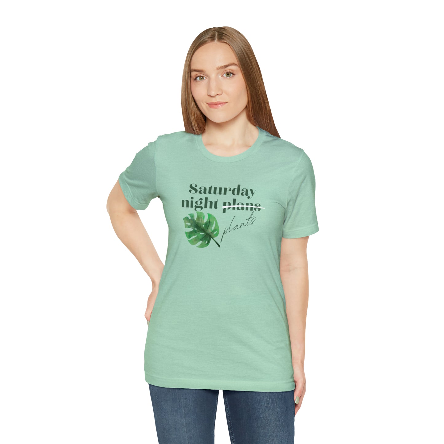 Saturday Night Plants Unisex Jersey Short Sleeve