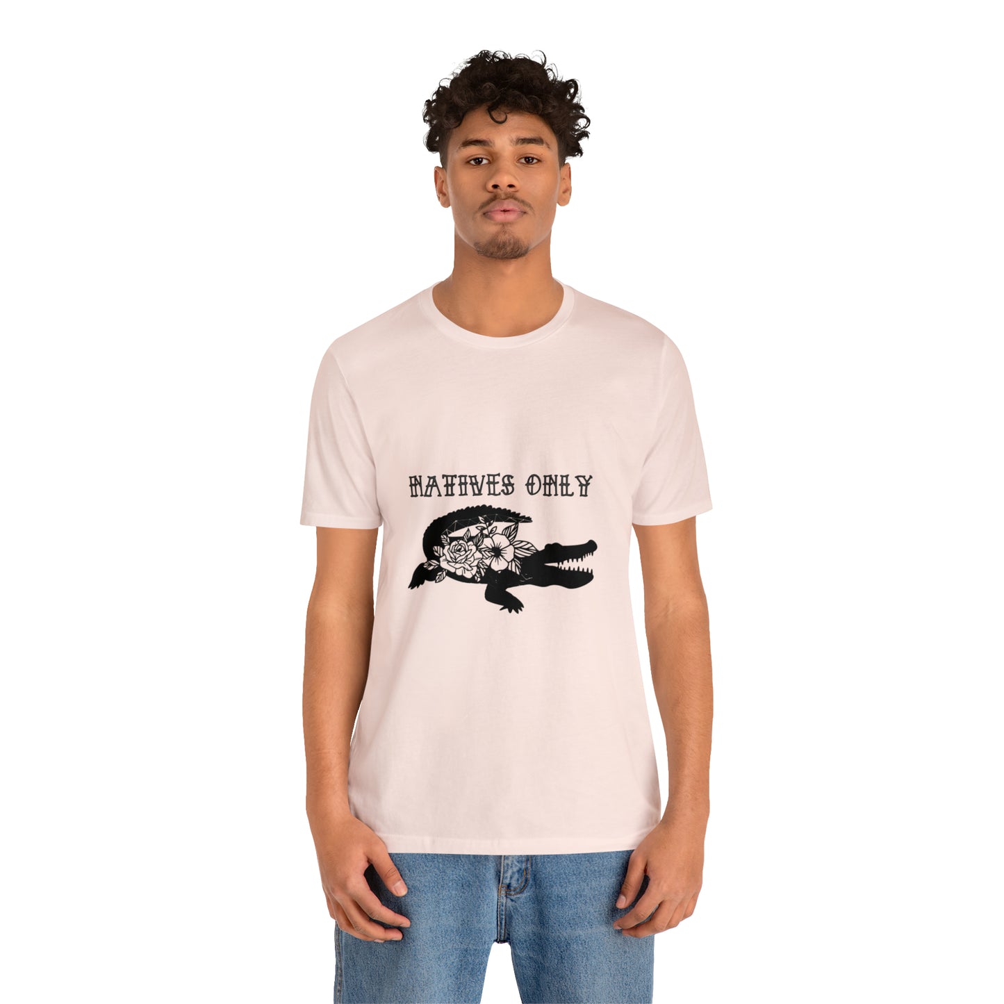Natives Only Alligator Unisex Jersey Tee