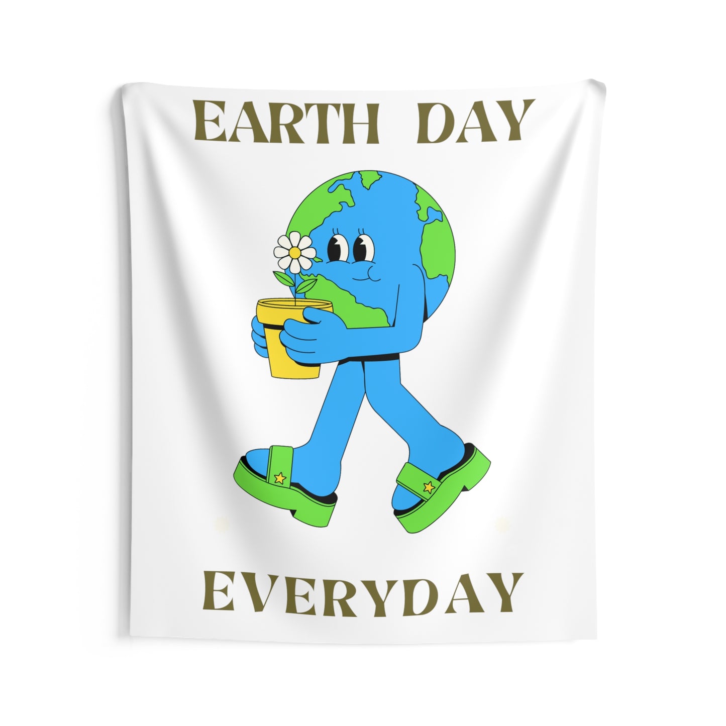 Earth Day Everyday Indoor Wall Tapestries