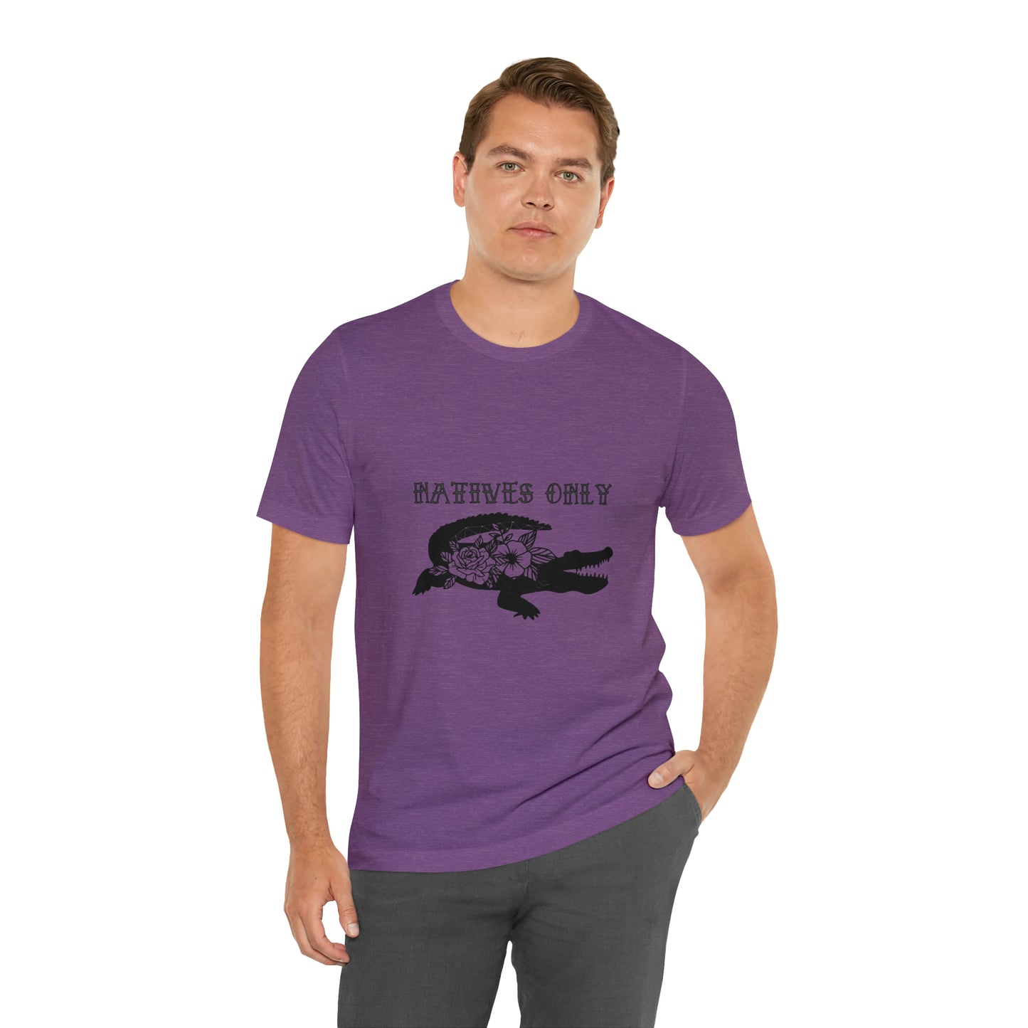 Natives Only Alligator Unisex Jersey Tee