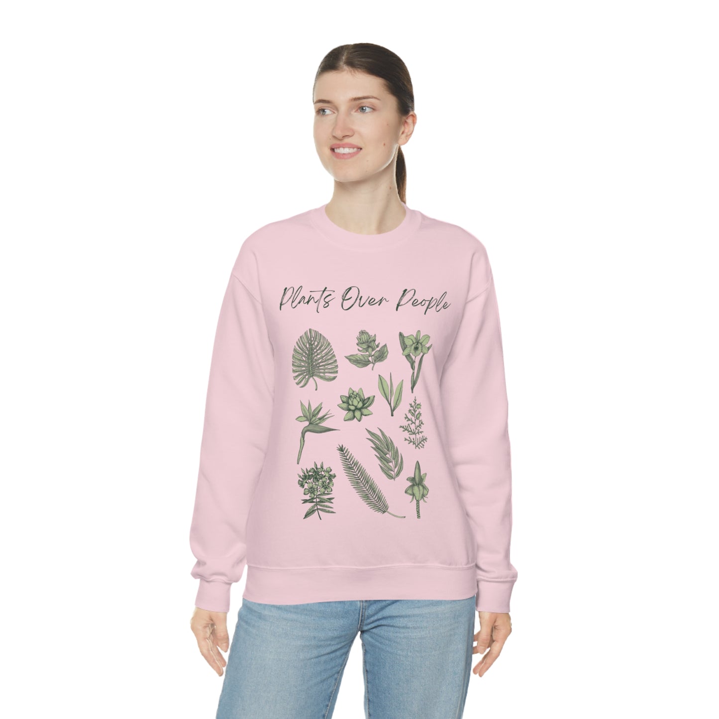 Plants Over People Unisex Crewneck