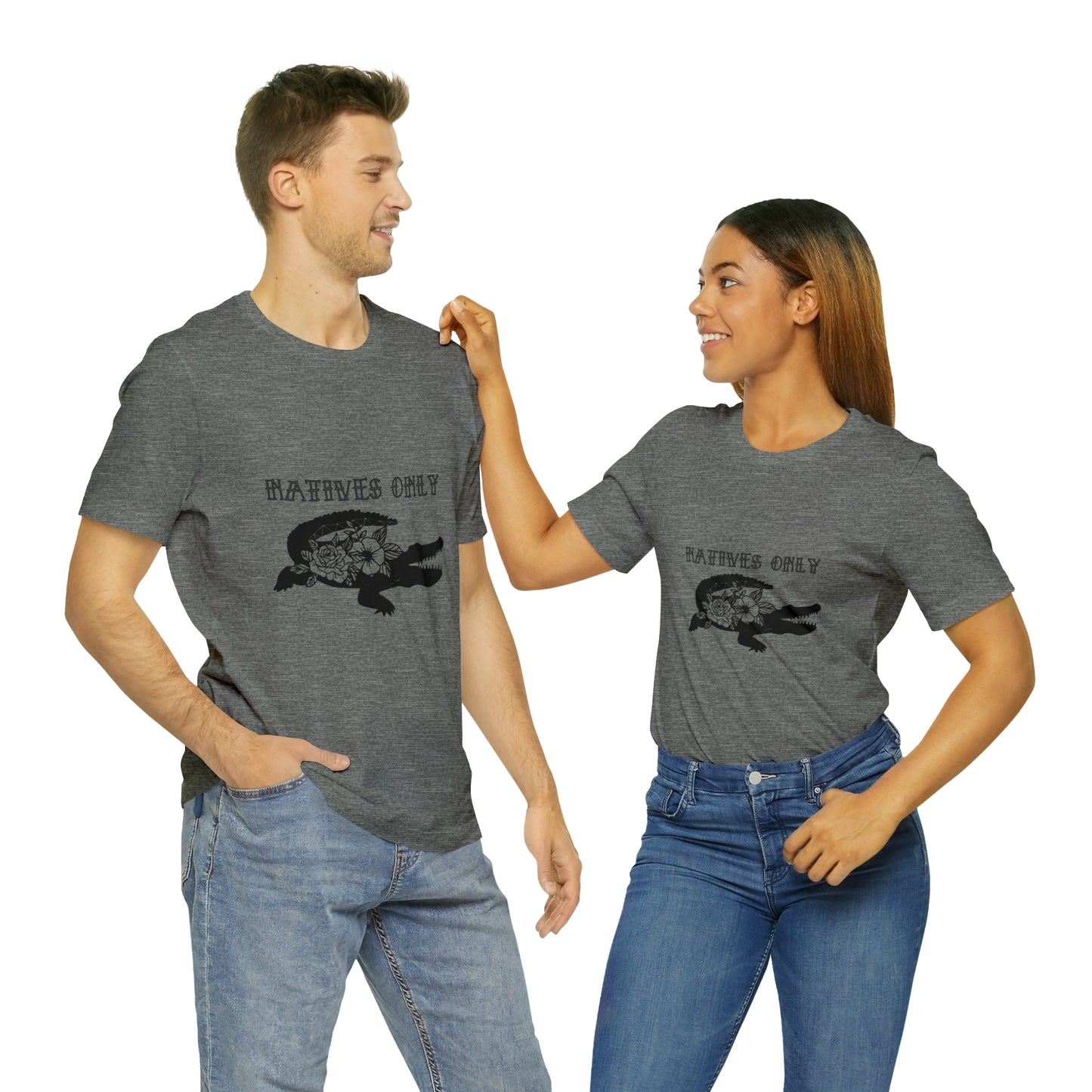 Natives Only Alligator Unisex Jersey Tee