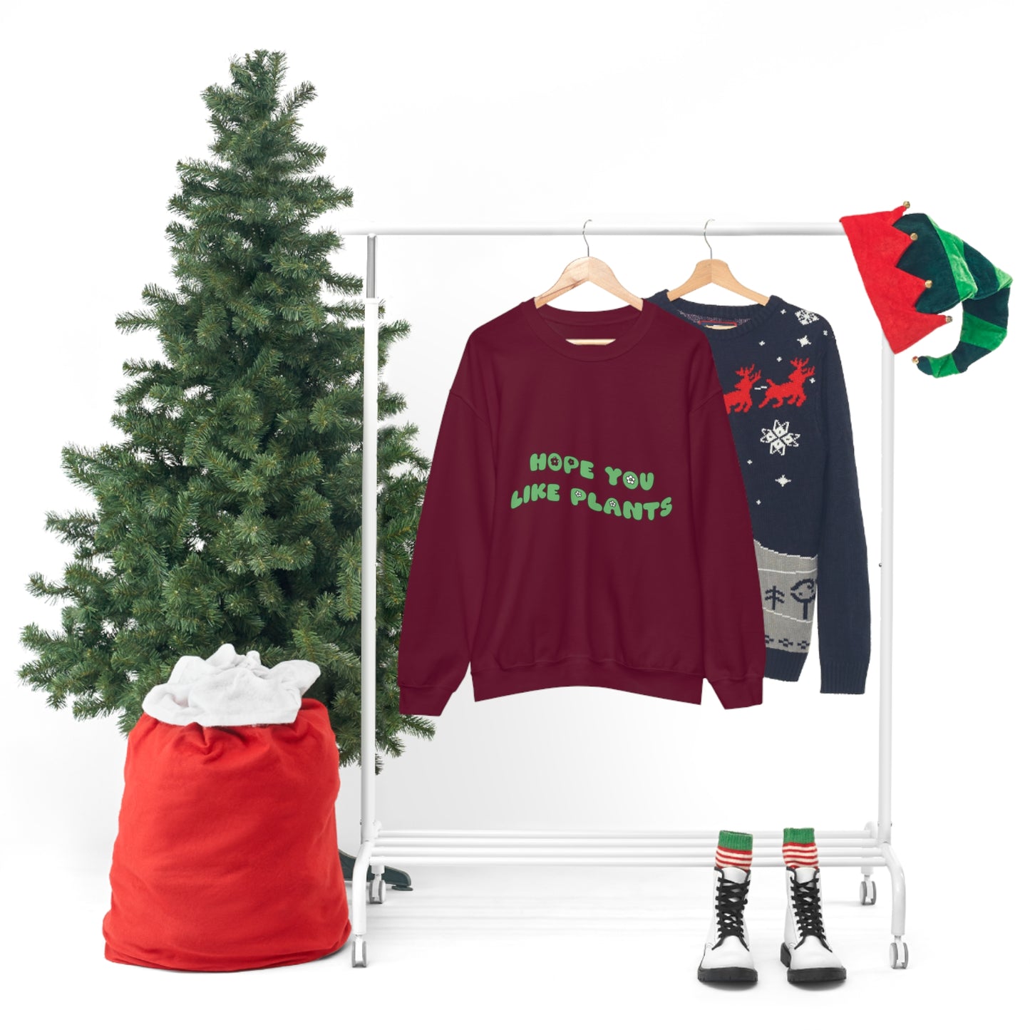 Hope You Like Plants Unisex Crewneck