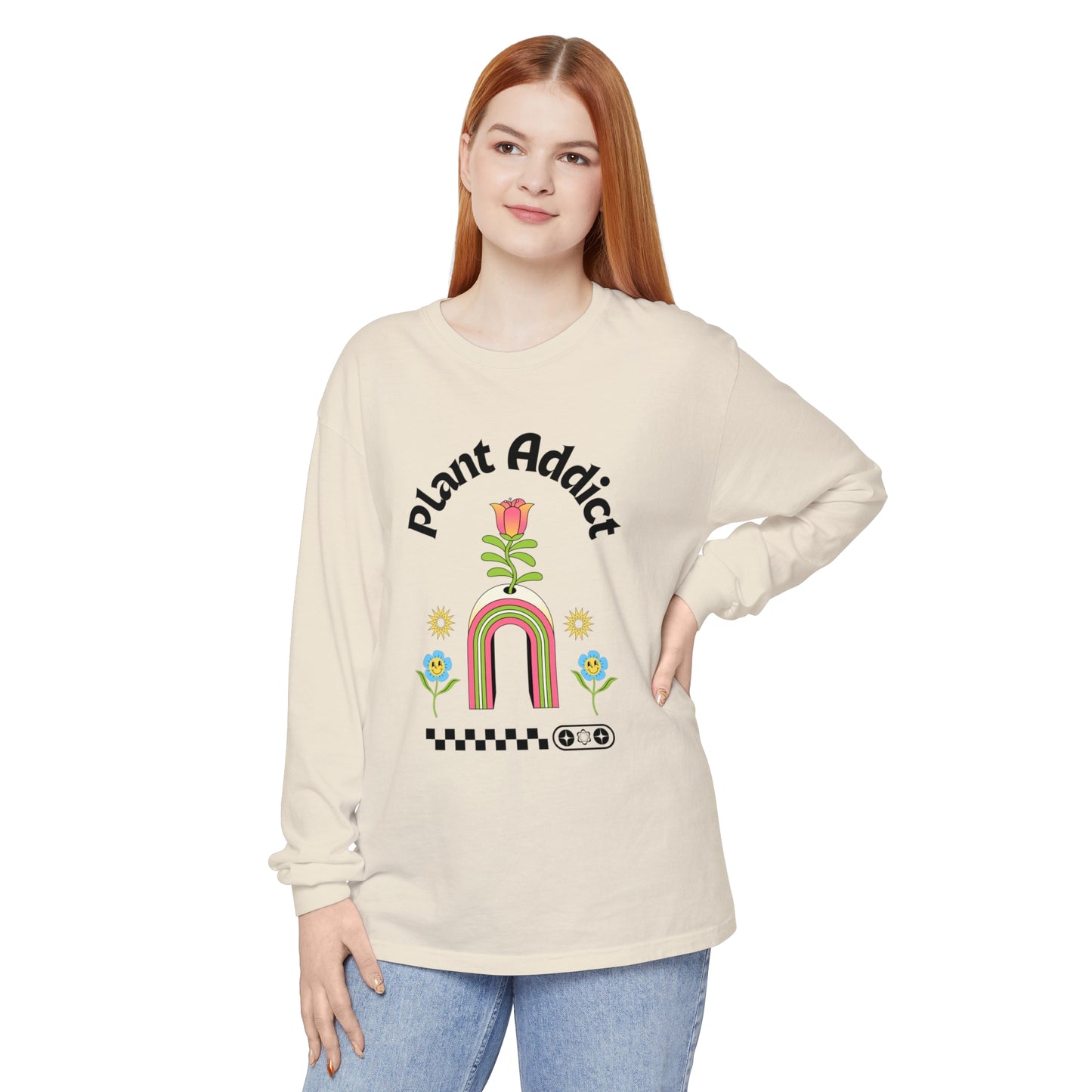 Plant Addict Garment-dyed Long Sleeve
