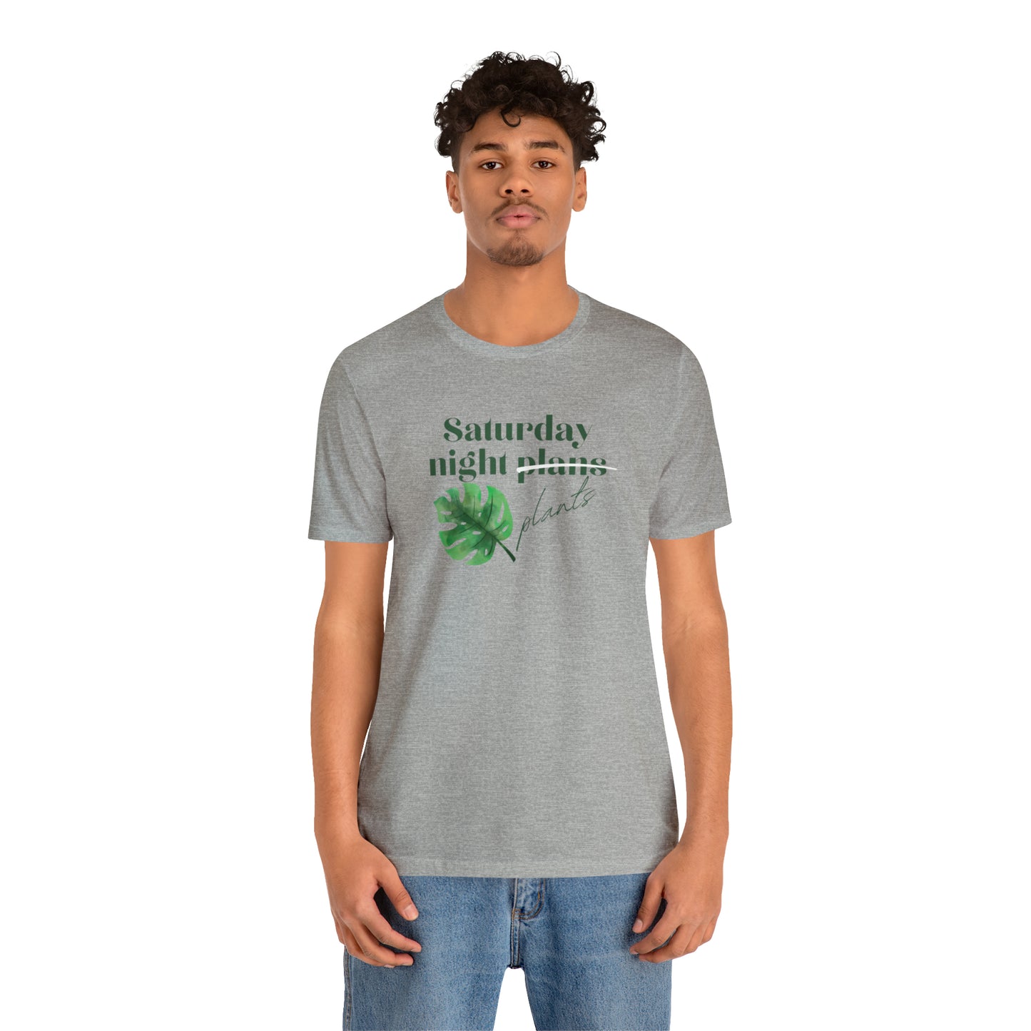 Saturday Night Plants Unisex Jersey Short Sleeve