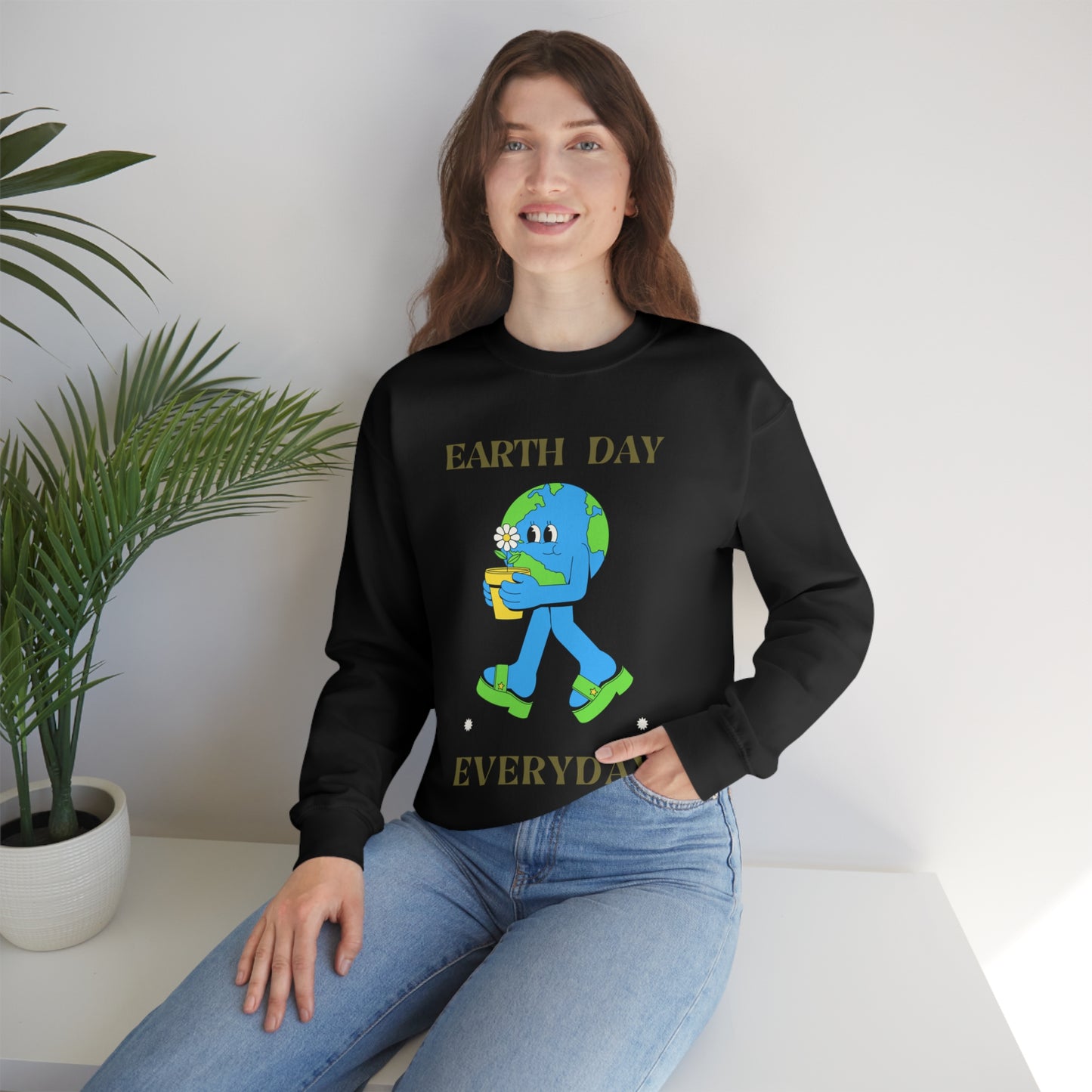 Earth Day Everyday Unisex Crewneck