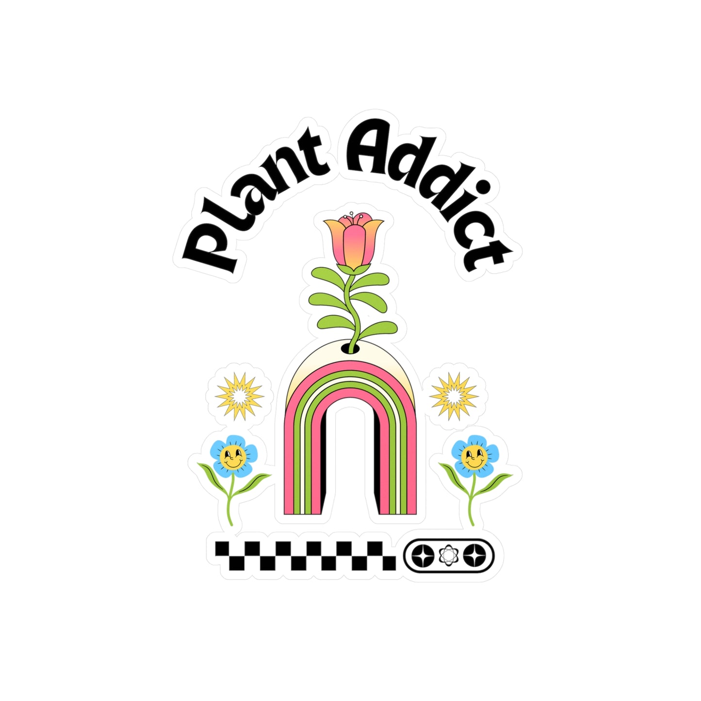 Plant Addict Vinyl Decals