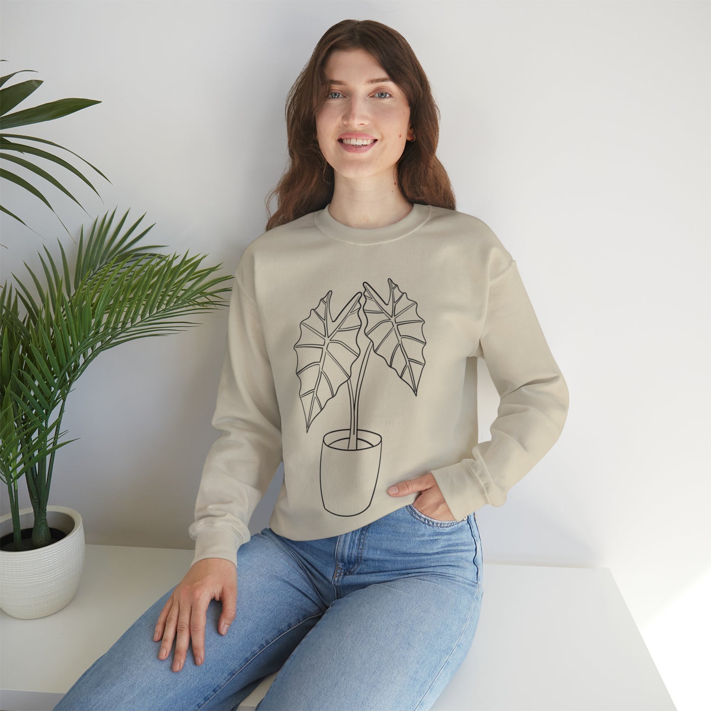 Alocasia Unisex Crewneck Sweatshirt
