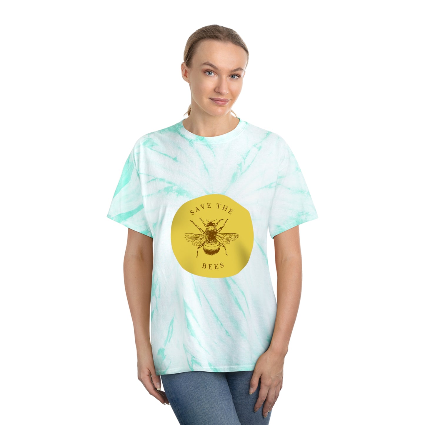 Save The Bees Tie-Dye Tee, Cyclone