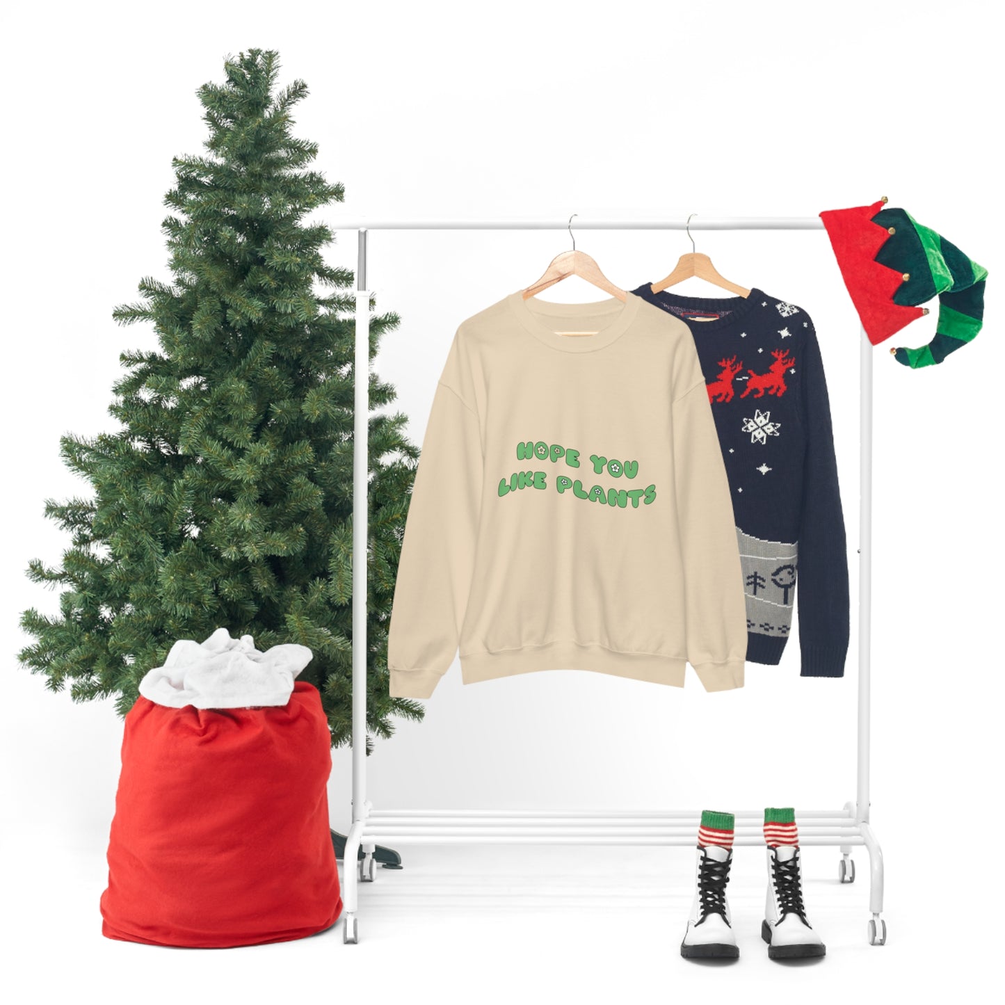 Hope You Like Plants Unisex Crewneck