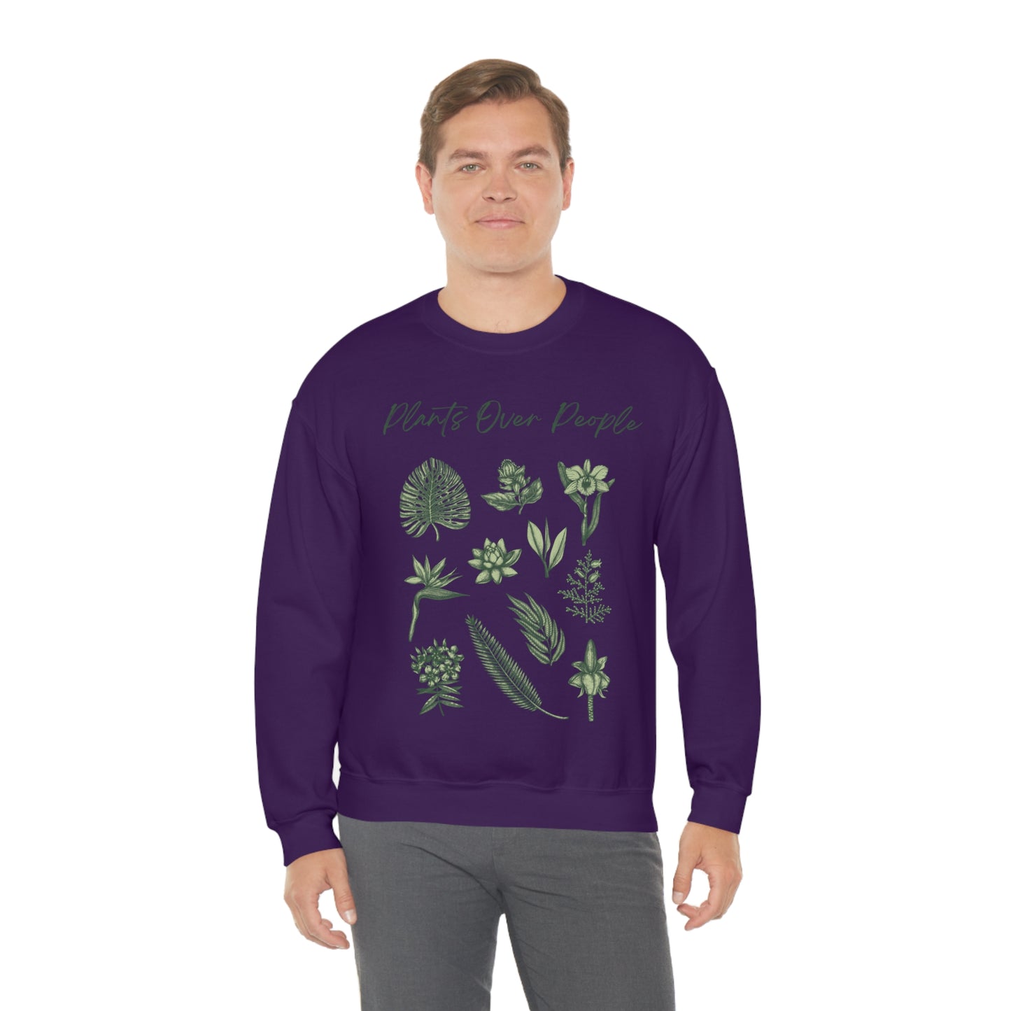 Plants Over People Unisex Crewneck