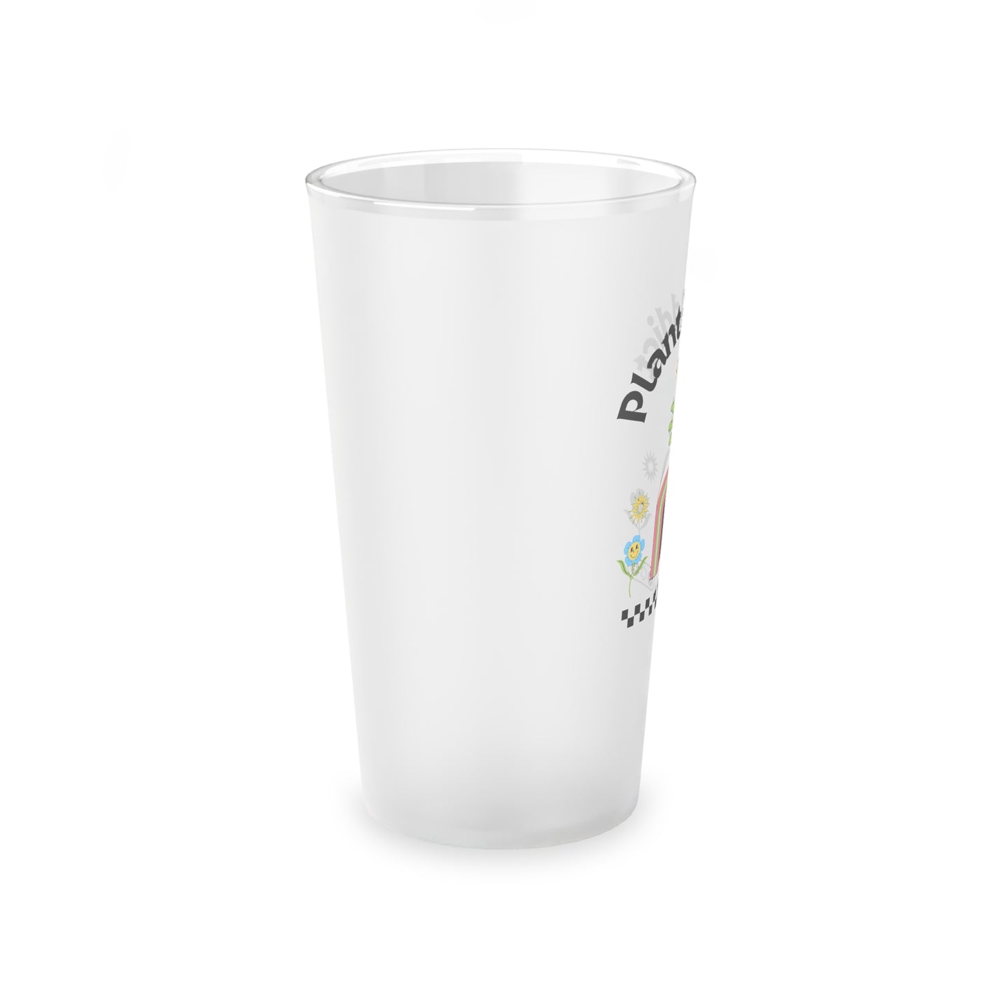 Plant Addict Frosted Pint Glass