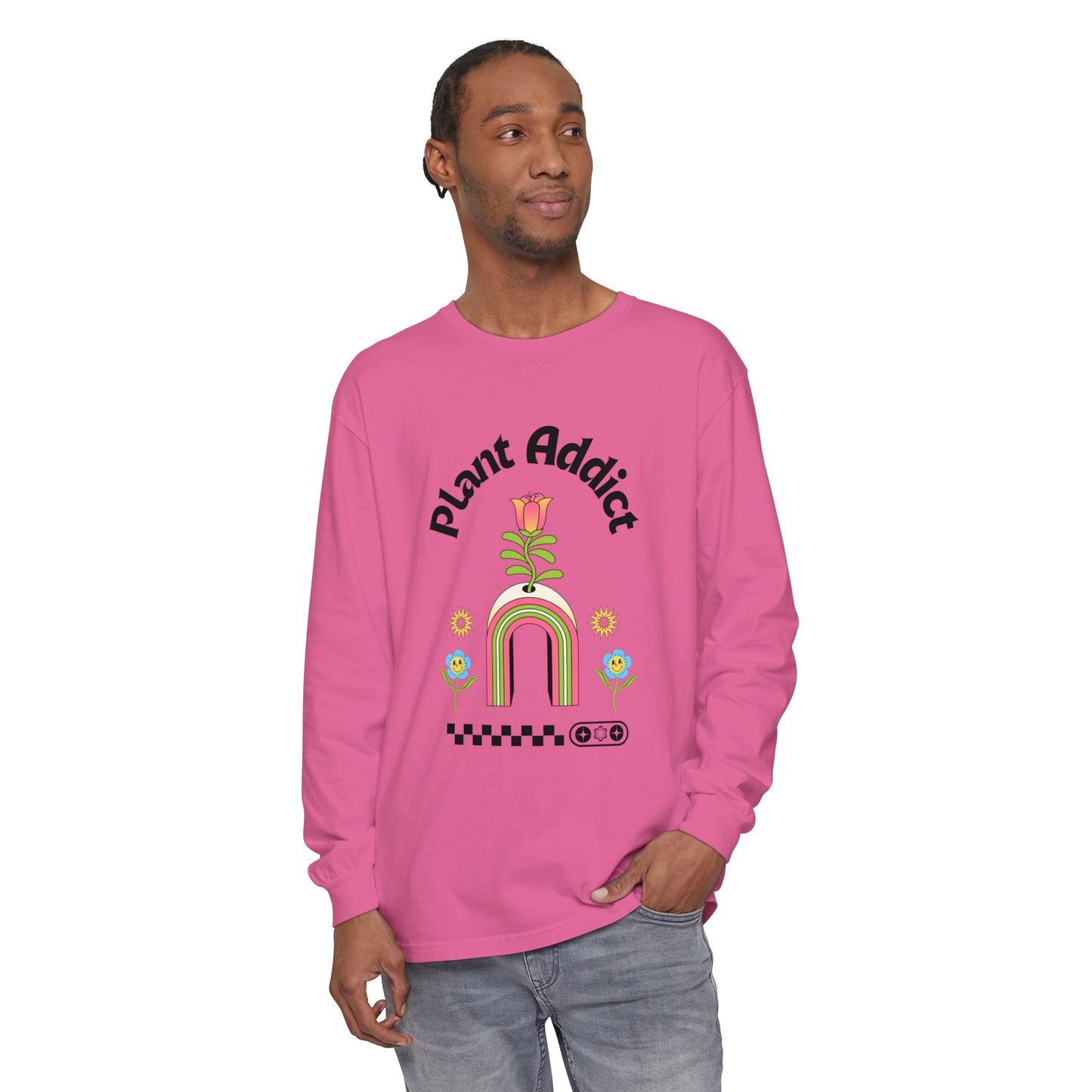 Plant Addict Garment-dyed Long Sleeve