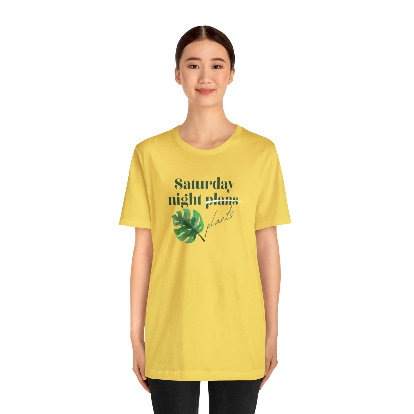 Saturday Night Plants Unisex Jersey Short Sleeve