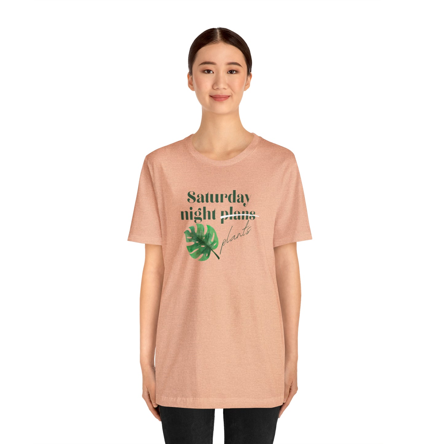 Saturday Night Plants Unisex Jersey Short Sleeve