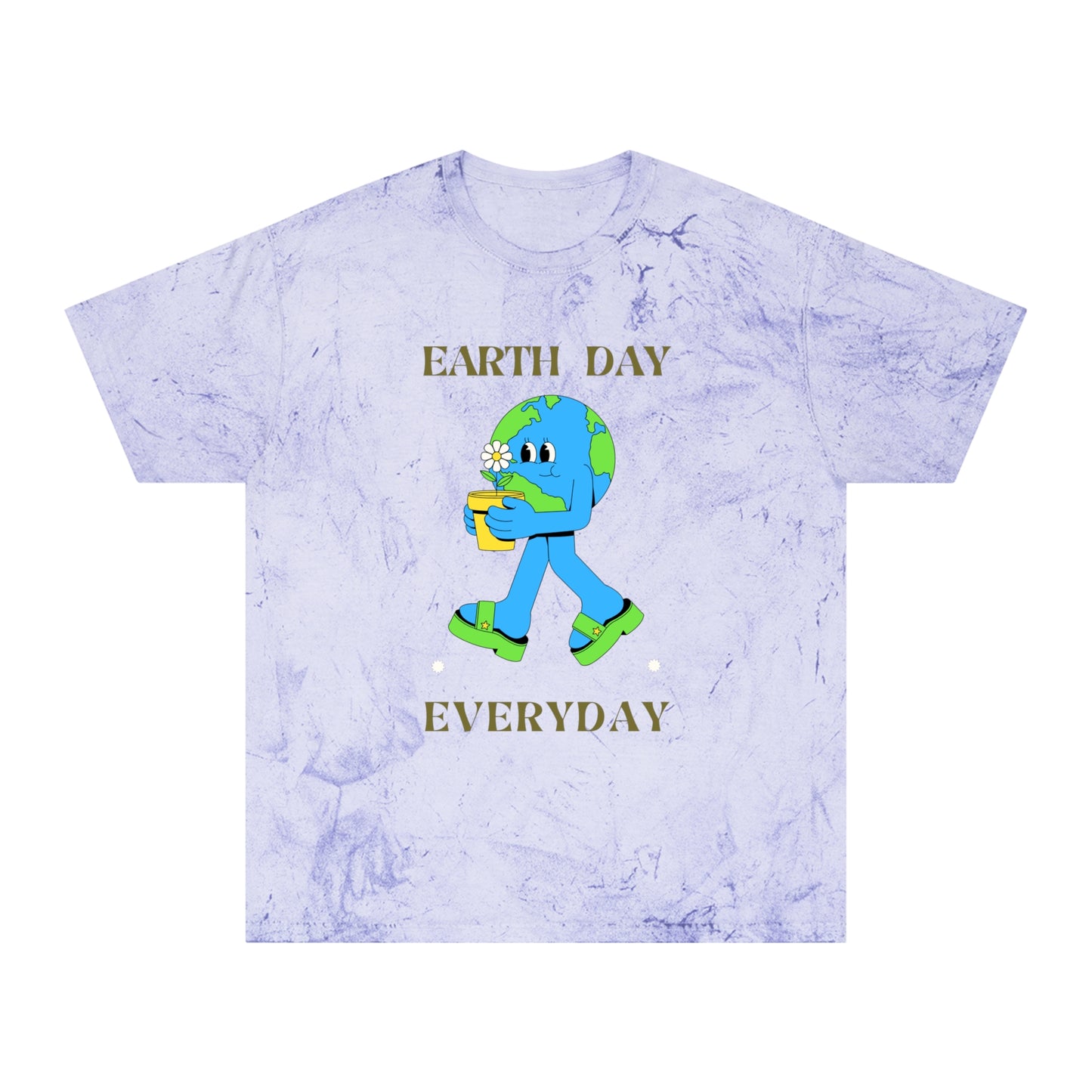 Earth Day Everyday Unisex Color Blast T-Shirt