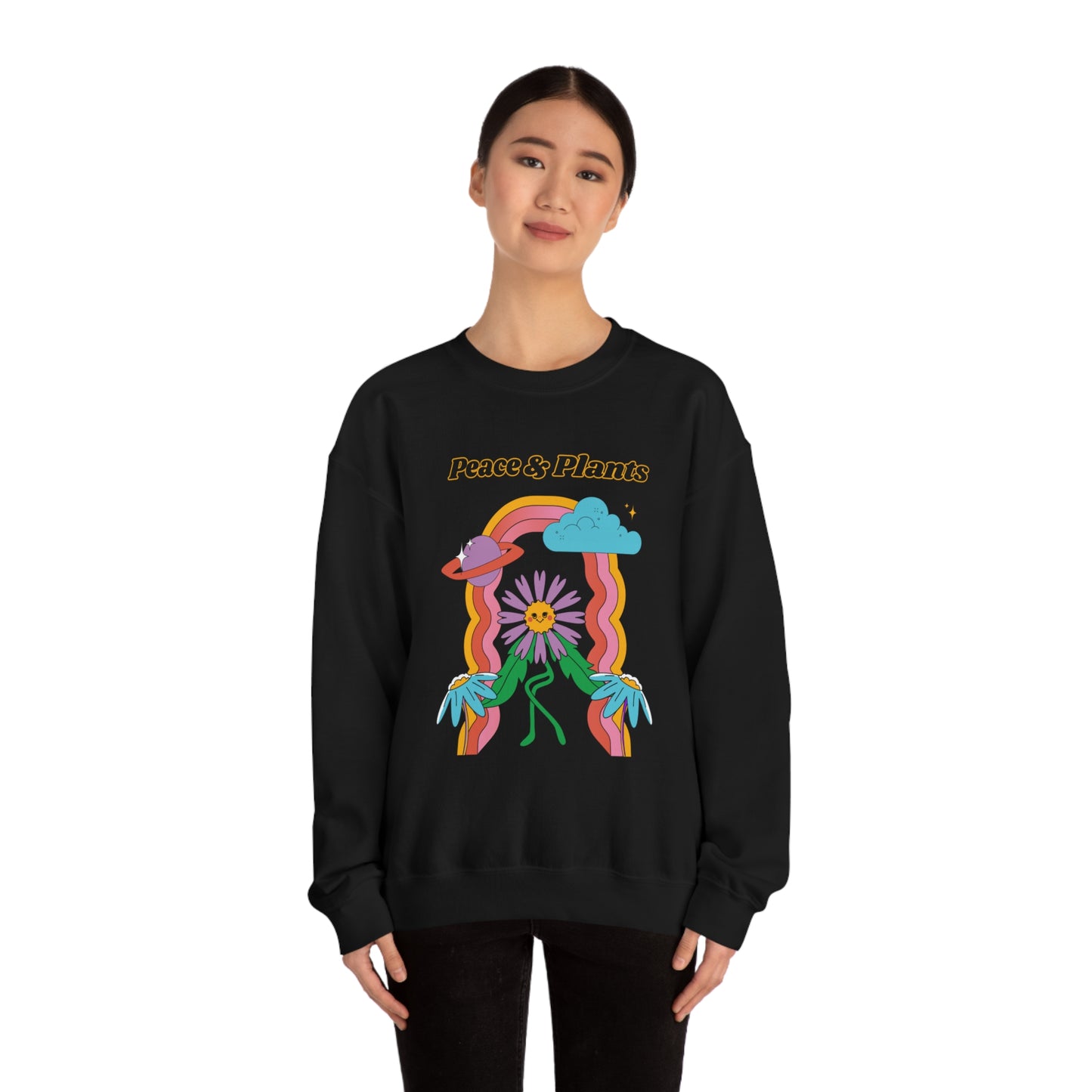 Peace & Plants Unisex Crewneck