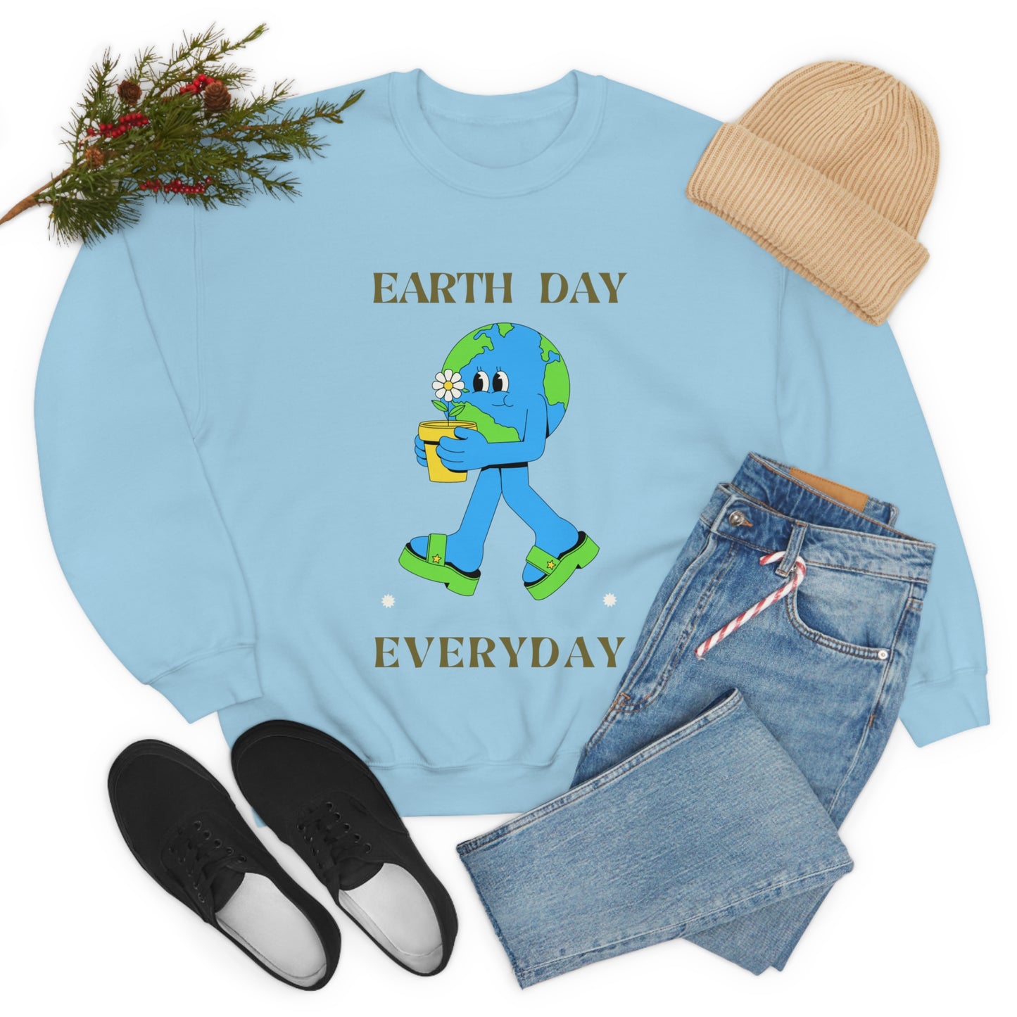 Earth Day Everyday Unisex Crewneck