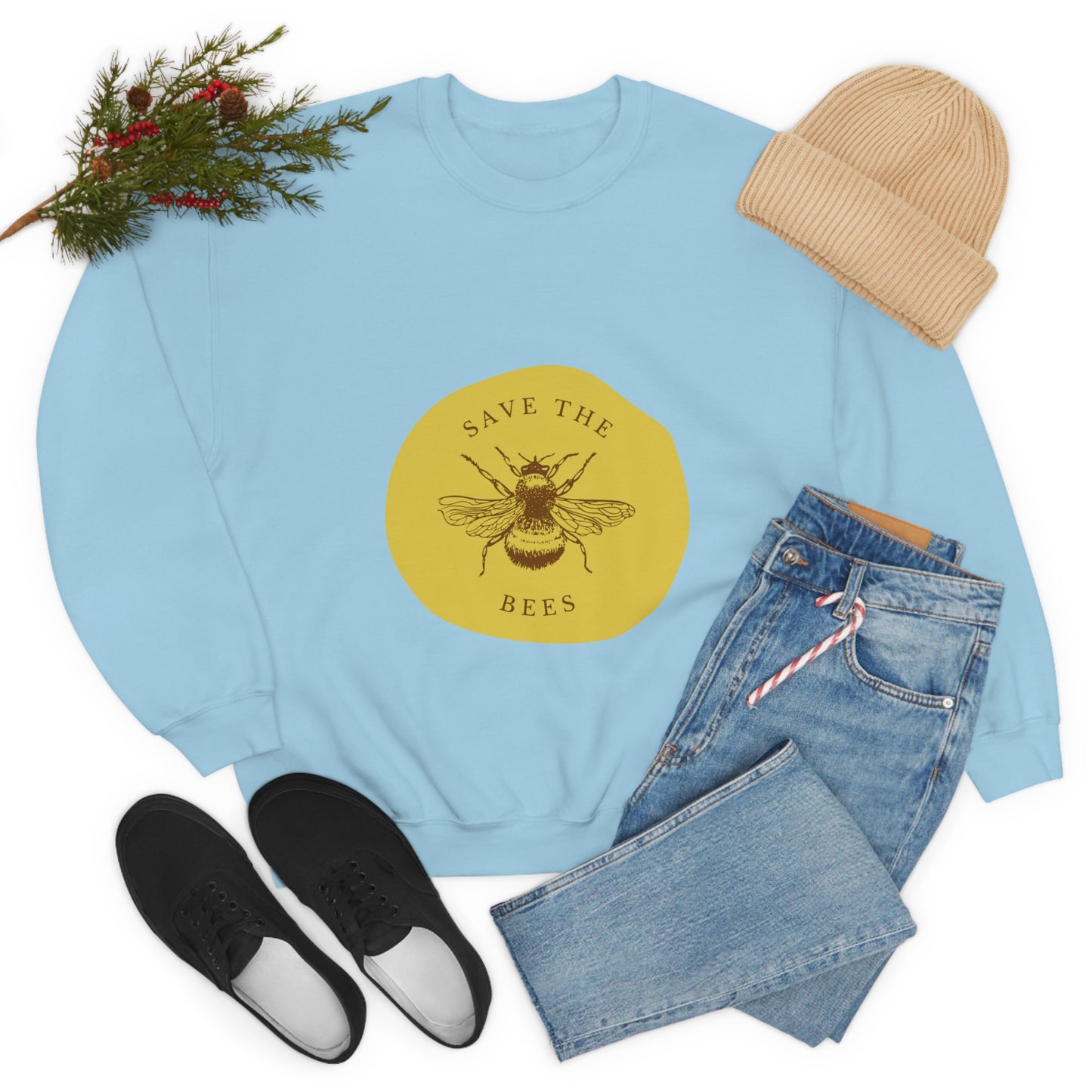 Save The Bees Unisex Crewneck